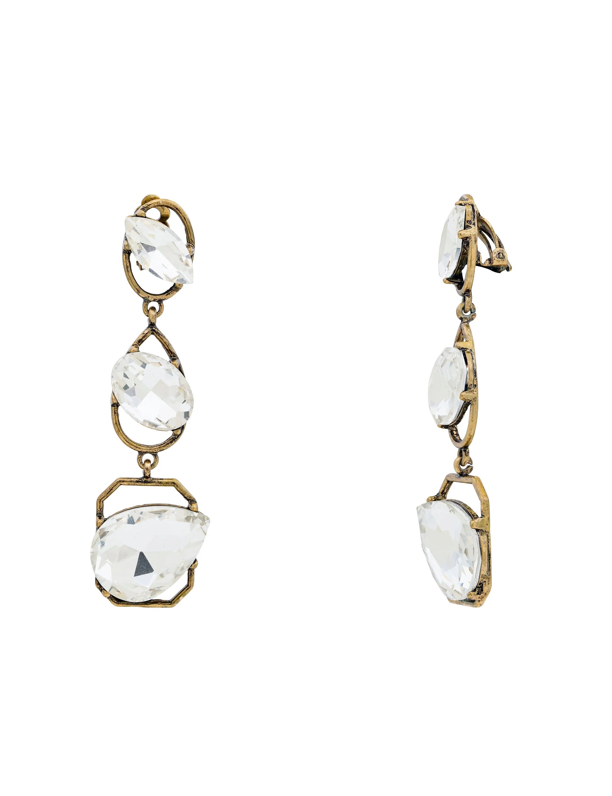 ANTIQUE DROP EARRINGS - Image 3