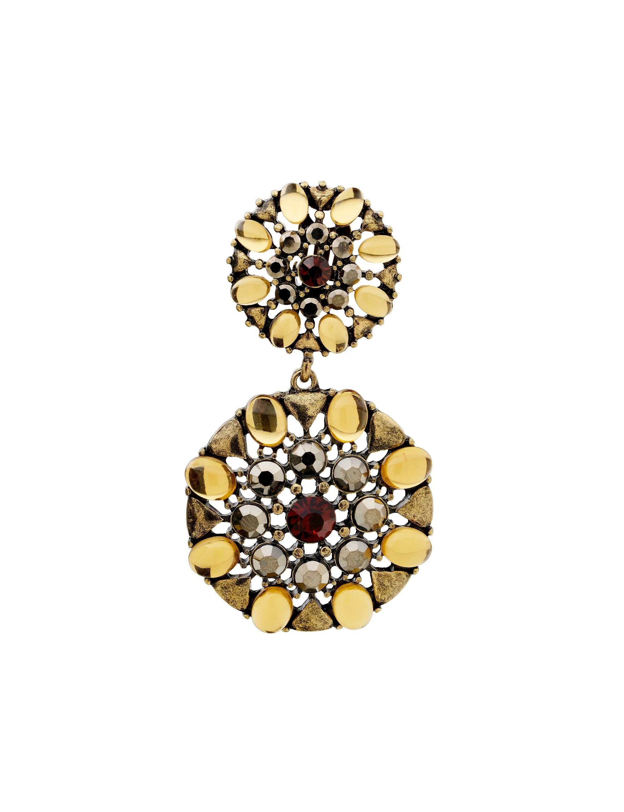 ANTIQUE STATEMENT CLIP EARRING - Image 4