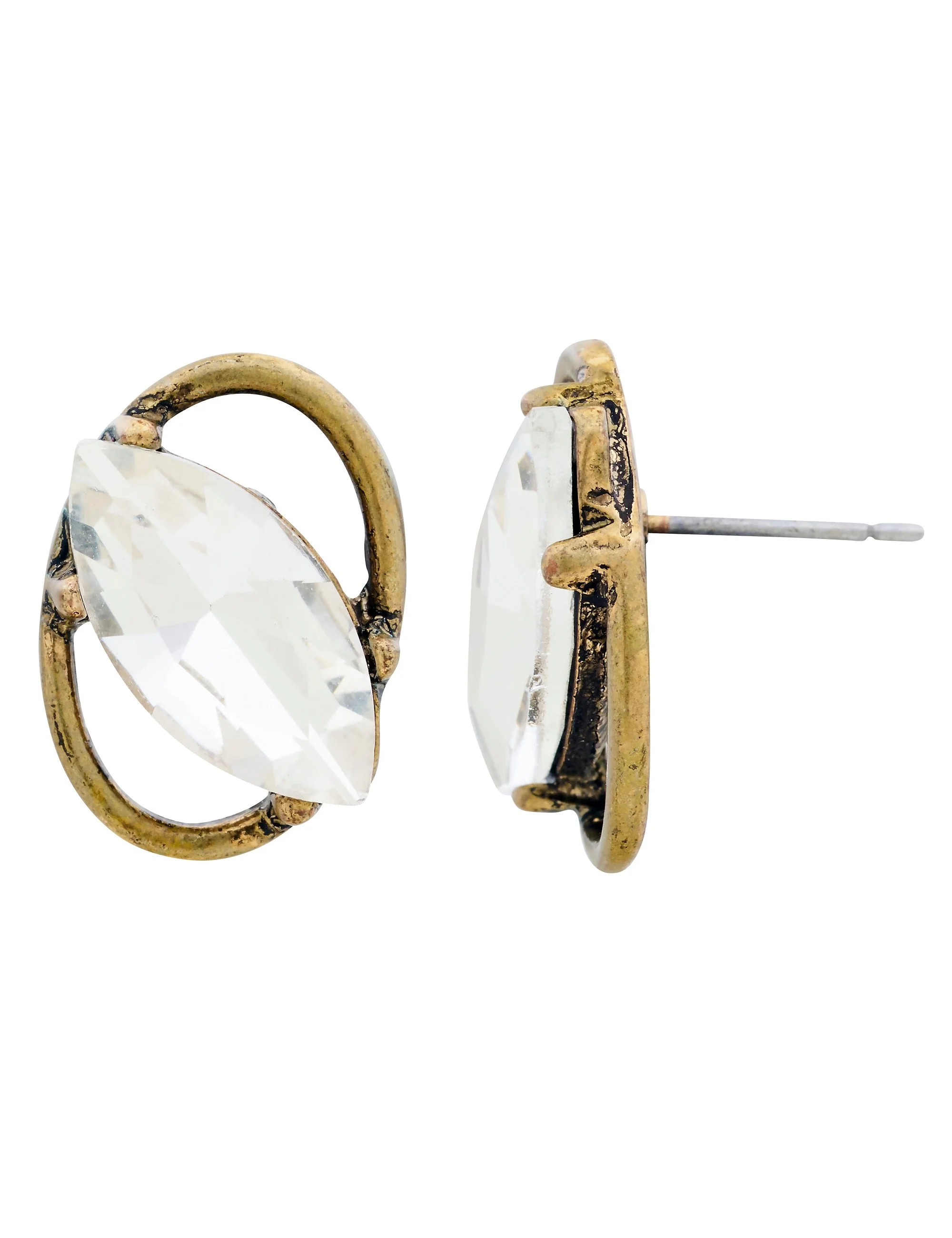 ANTIQUE STUD EARRING - Image 3