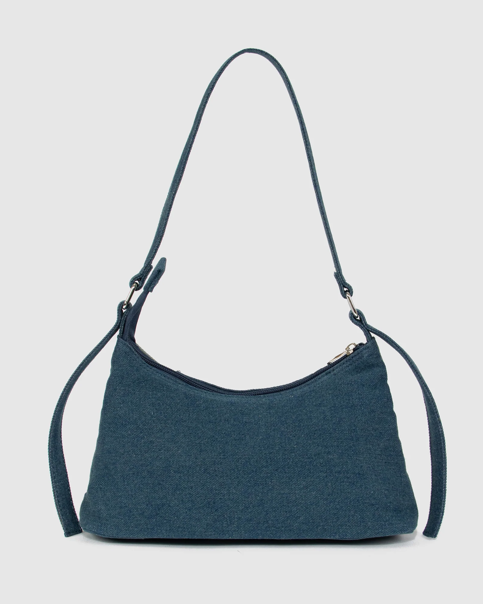Ashley Blue Denim Shoulder Bag - Image 5