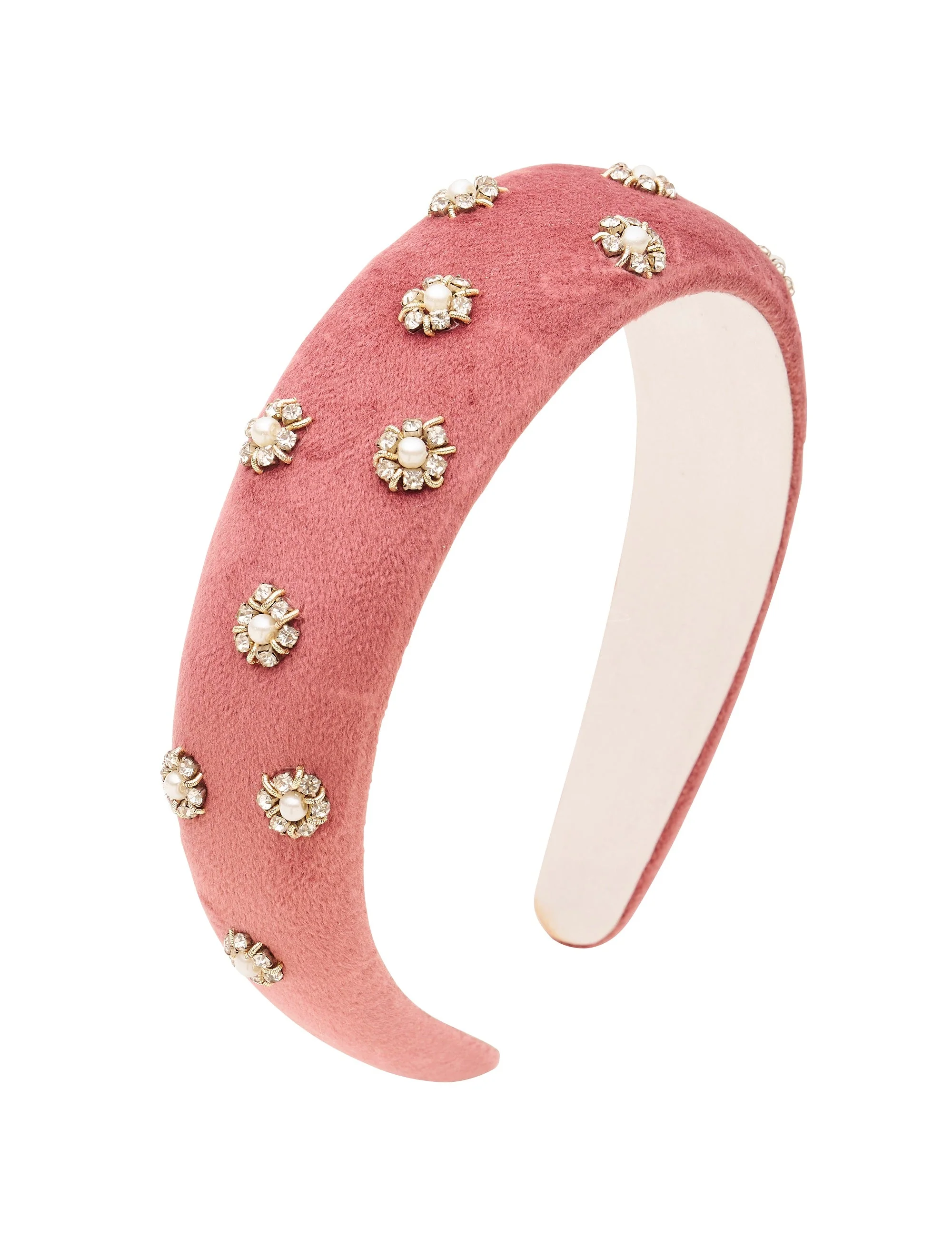 BAROQUE PADDED VELVET HEADBAND - Image 3