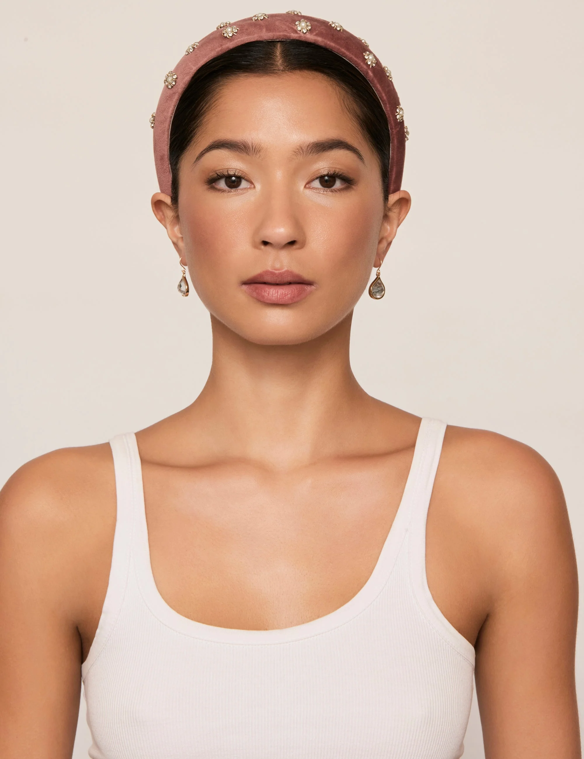 BAROQUE PADDED VELVET HEADBAND - Image 6