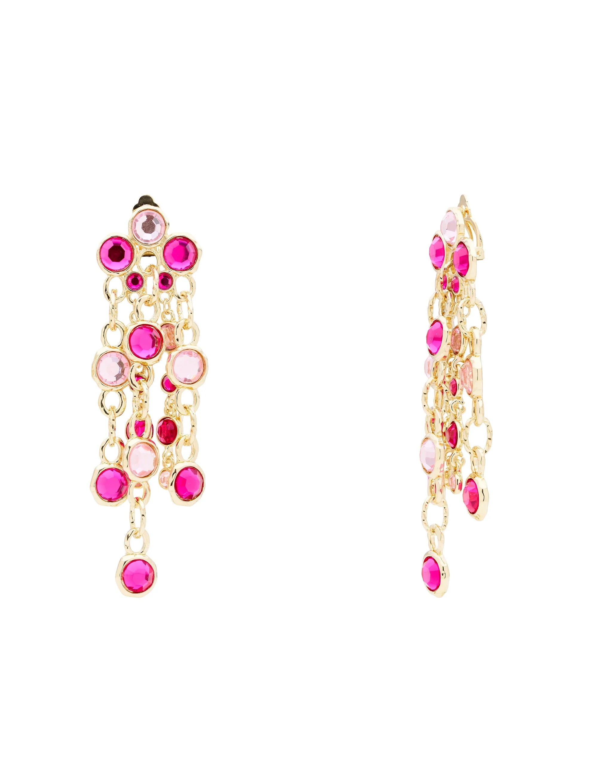 BEJEWELLED DROP EARRINGS - Image 3