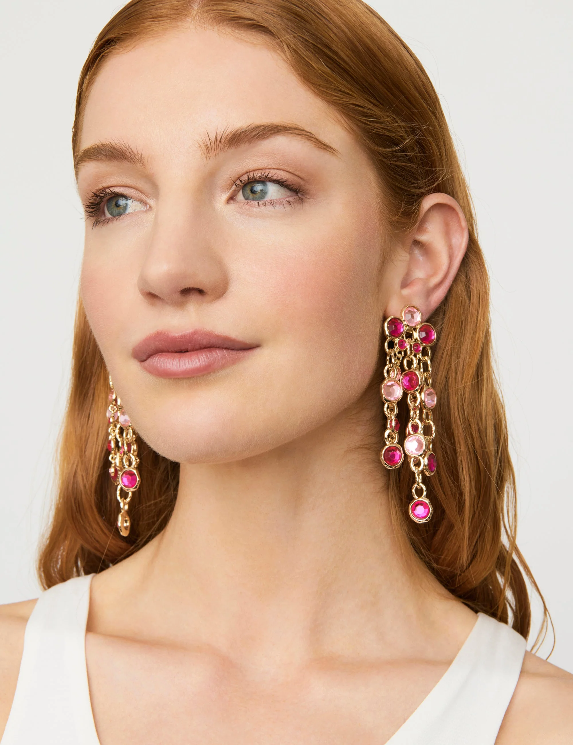 BEJEWELLED DROP EARRINGS - Image 5