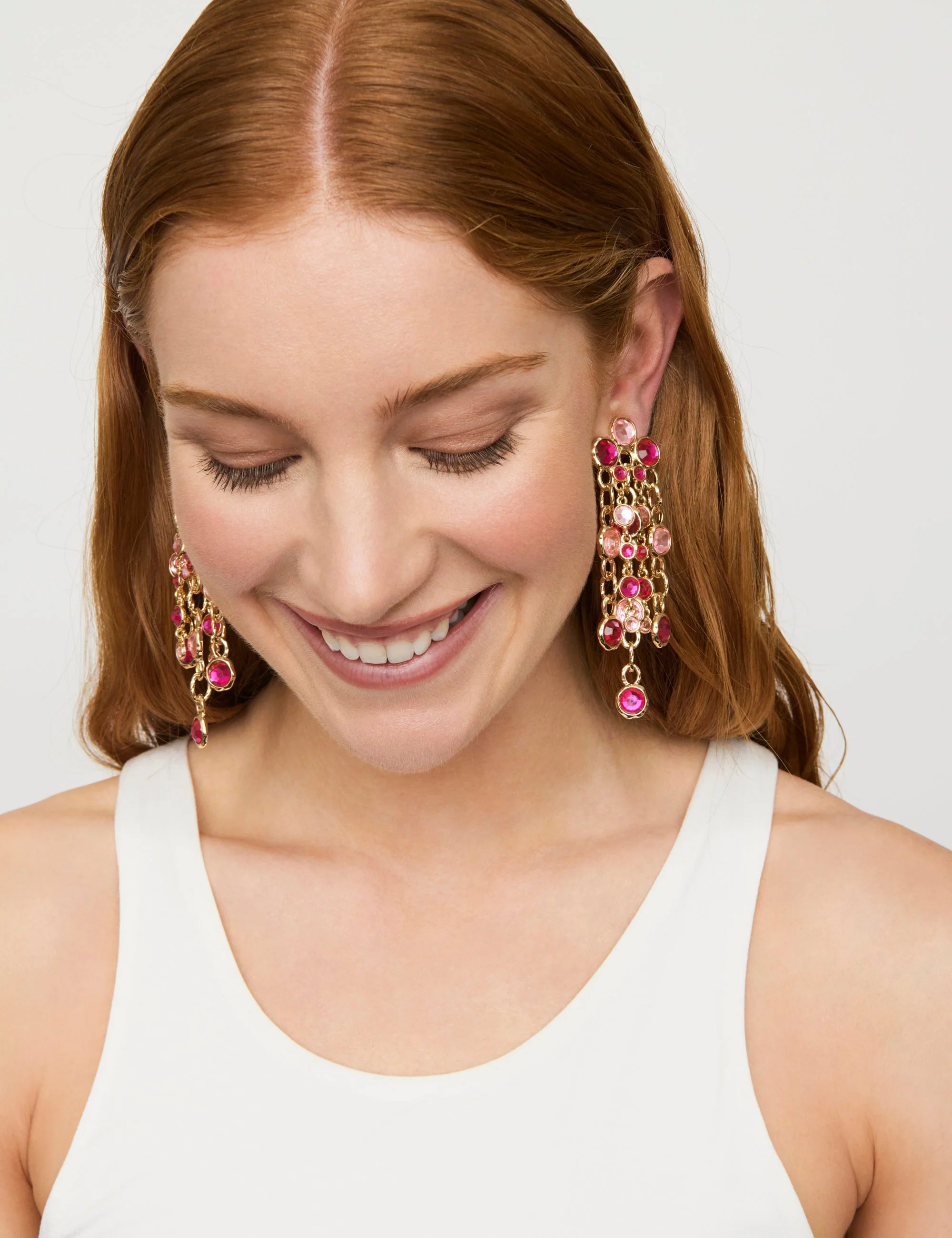 BEJEWELLED DROP EARRINGS - Image 6