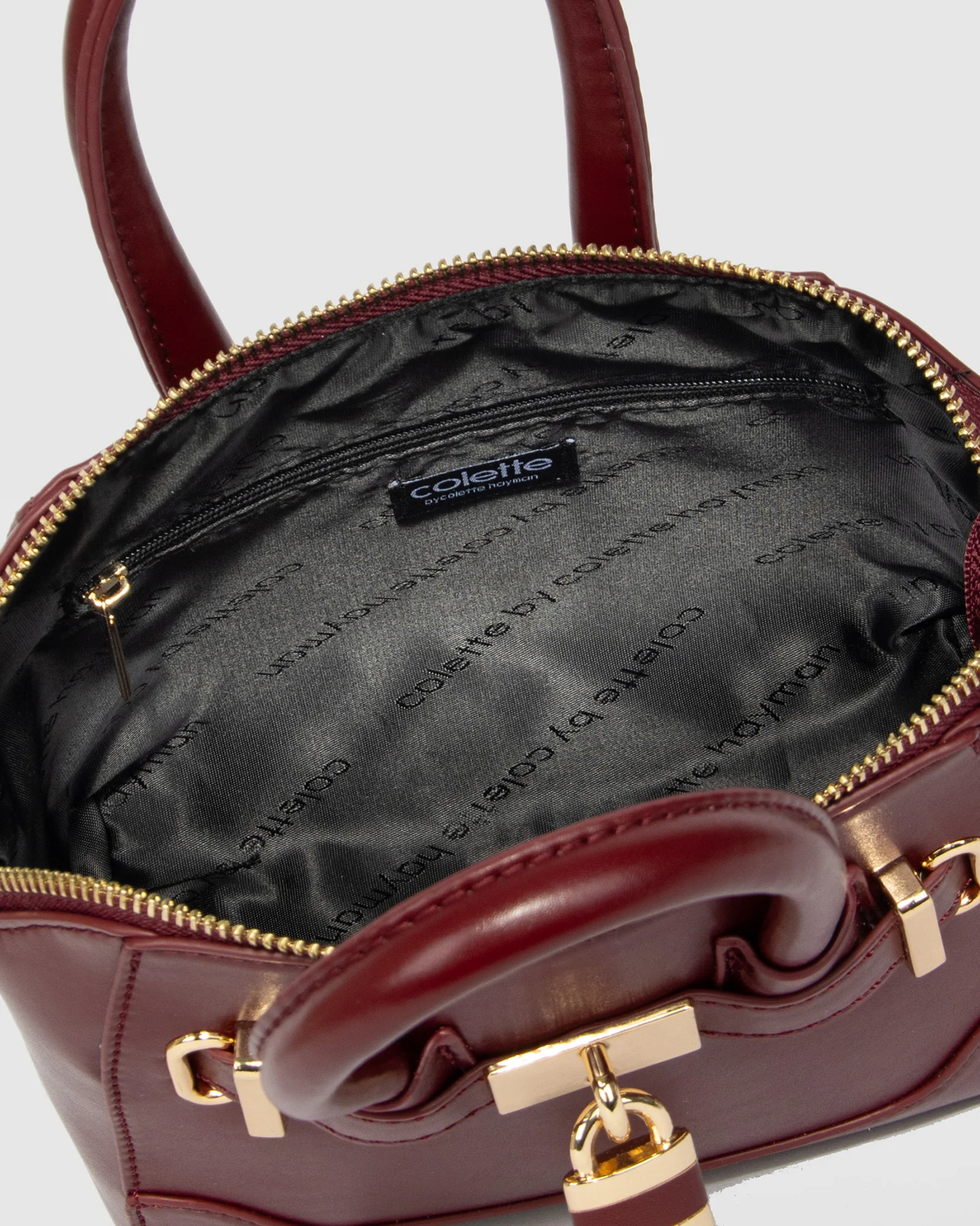 Berry Frankie Lock Tote Bag - Image 7