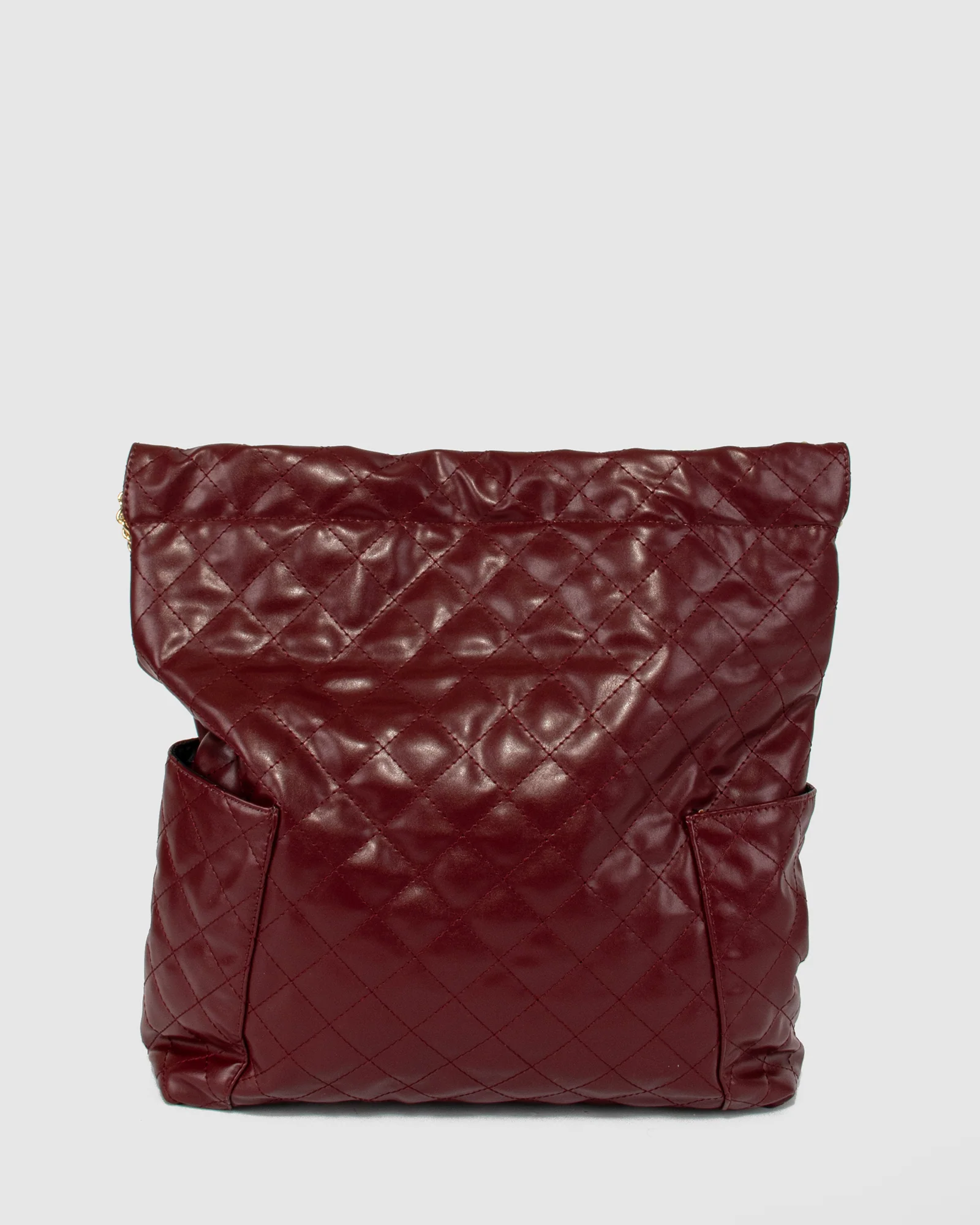 Berry Zara Slouch Quilt Tote - Image 5