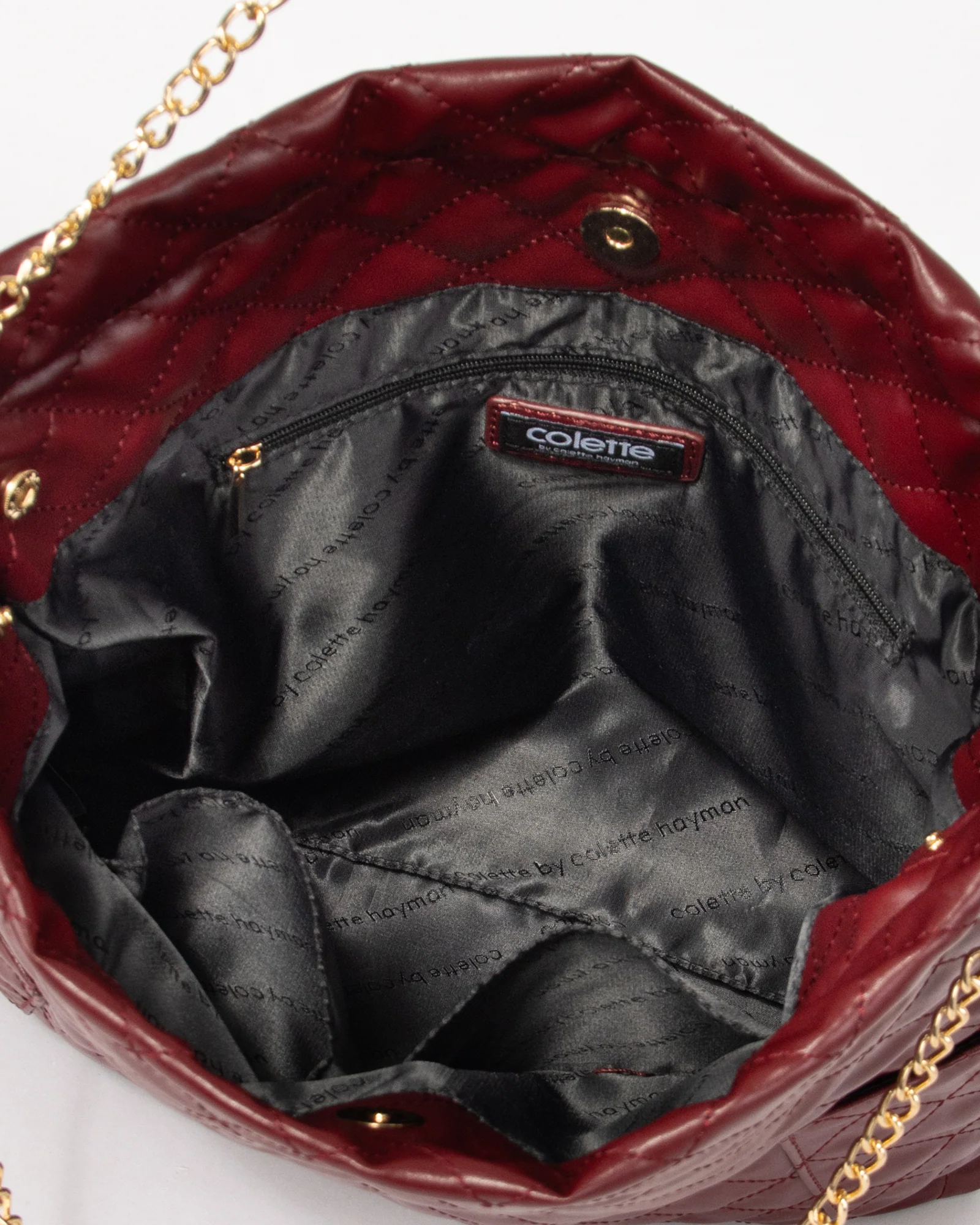 Berry Zara Slouch Quilt Tote - Image 7
