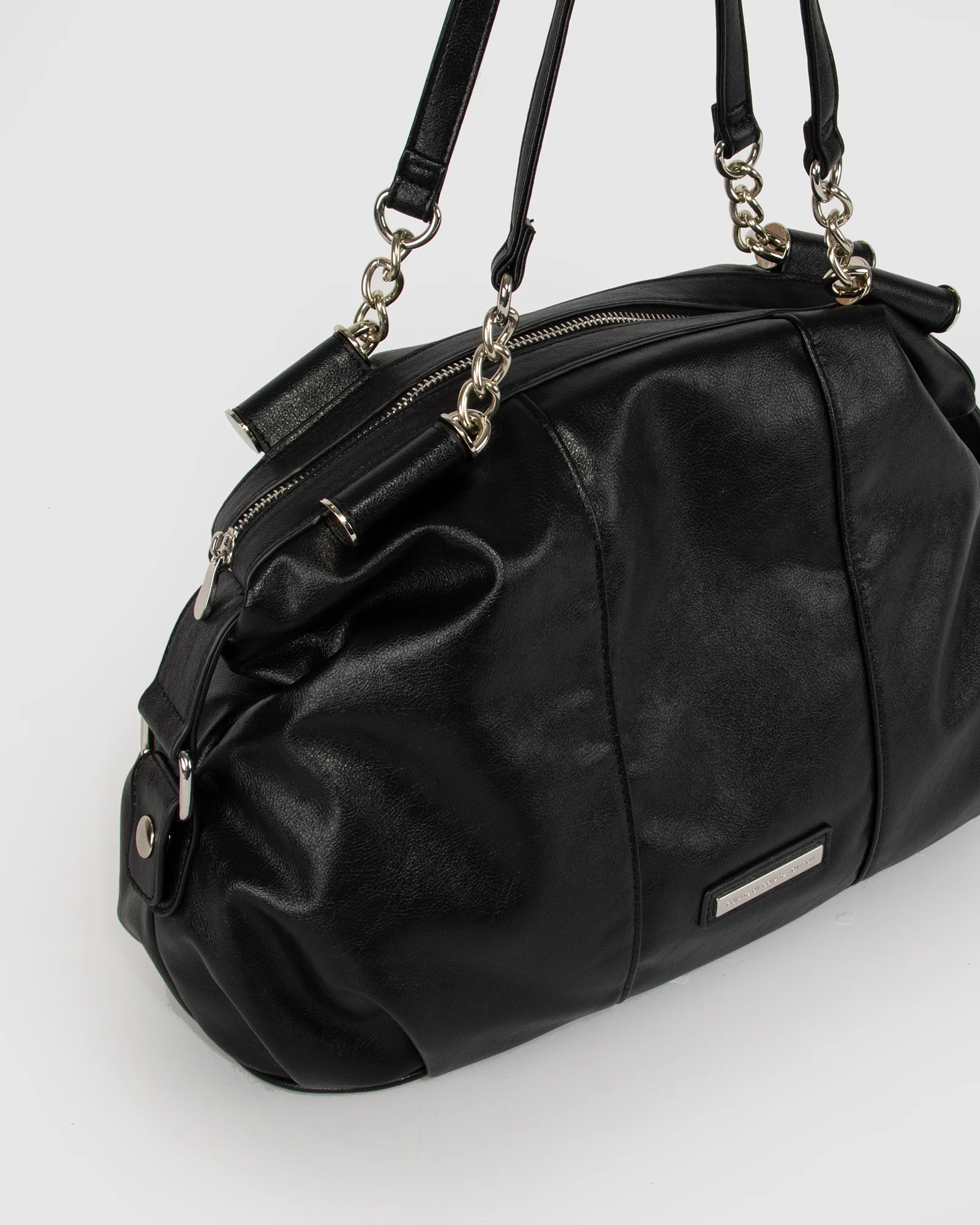 Black Akira Slouchy Tote - Image 3