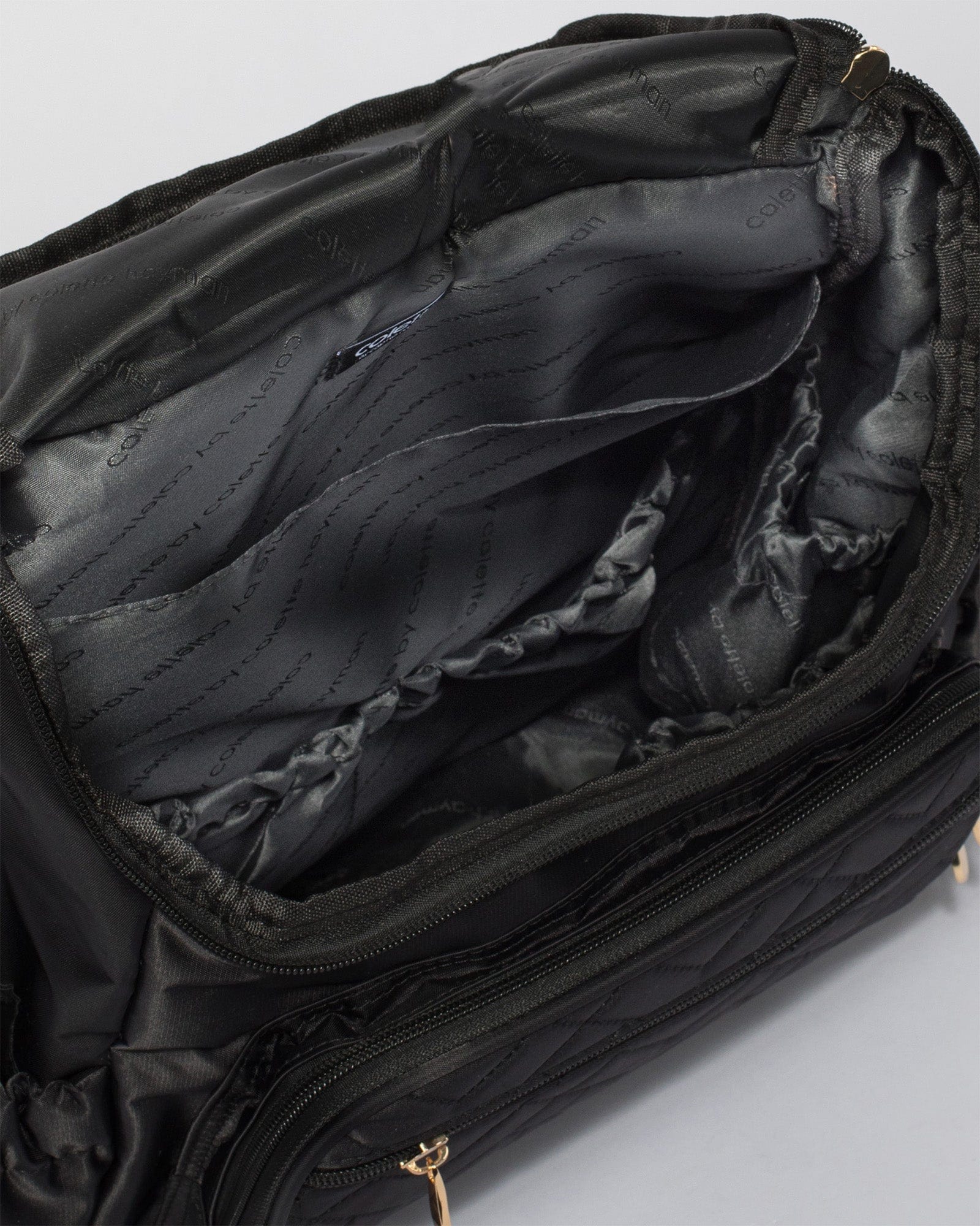 Black And Gold Baby Bag Backpack - Image 10