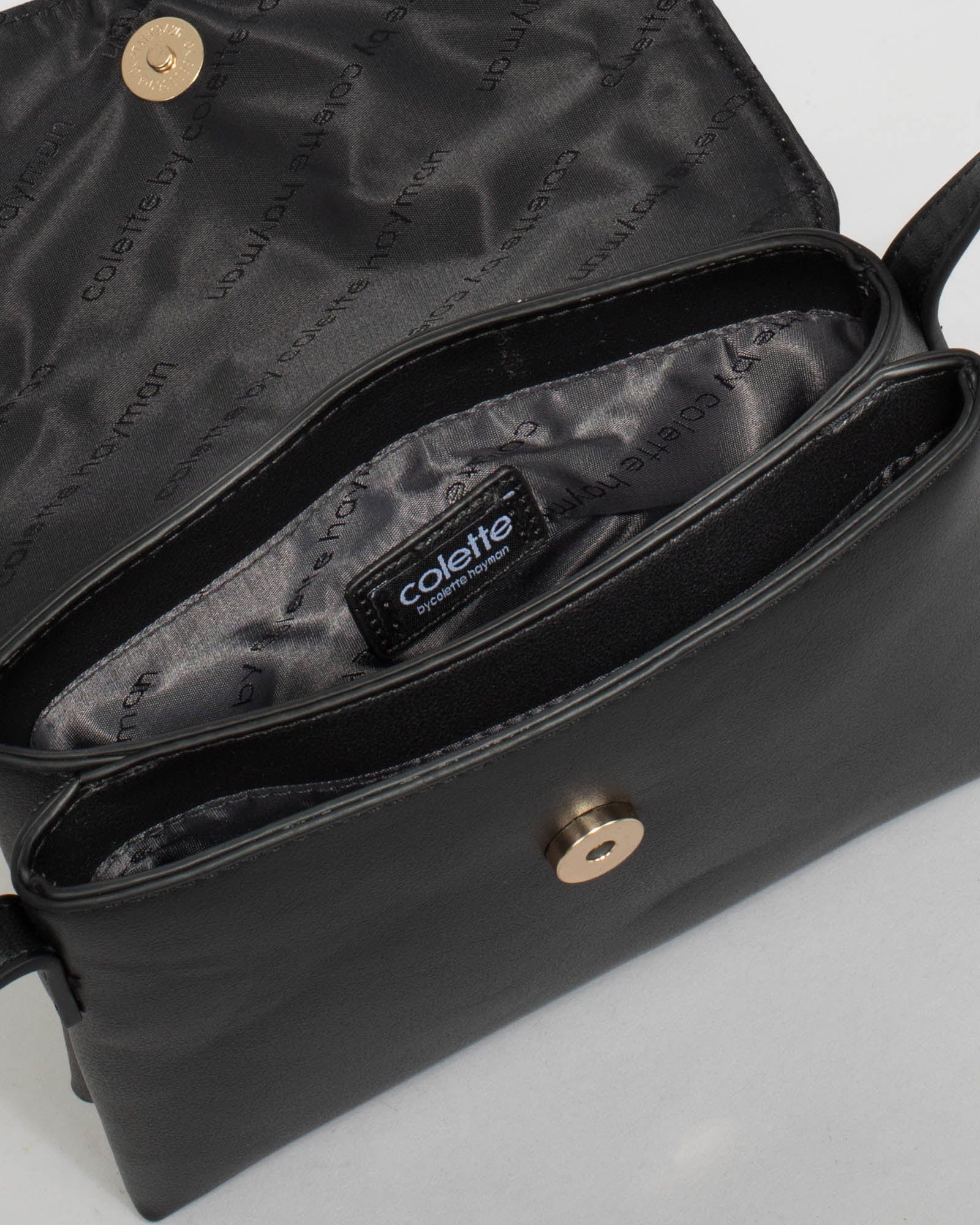 Black Brooklyn Crossbody Bag - Image 7