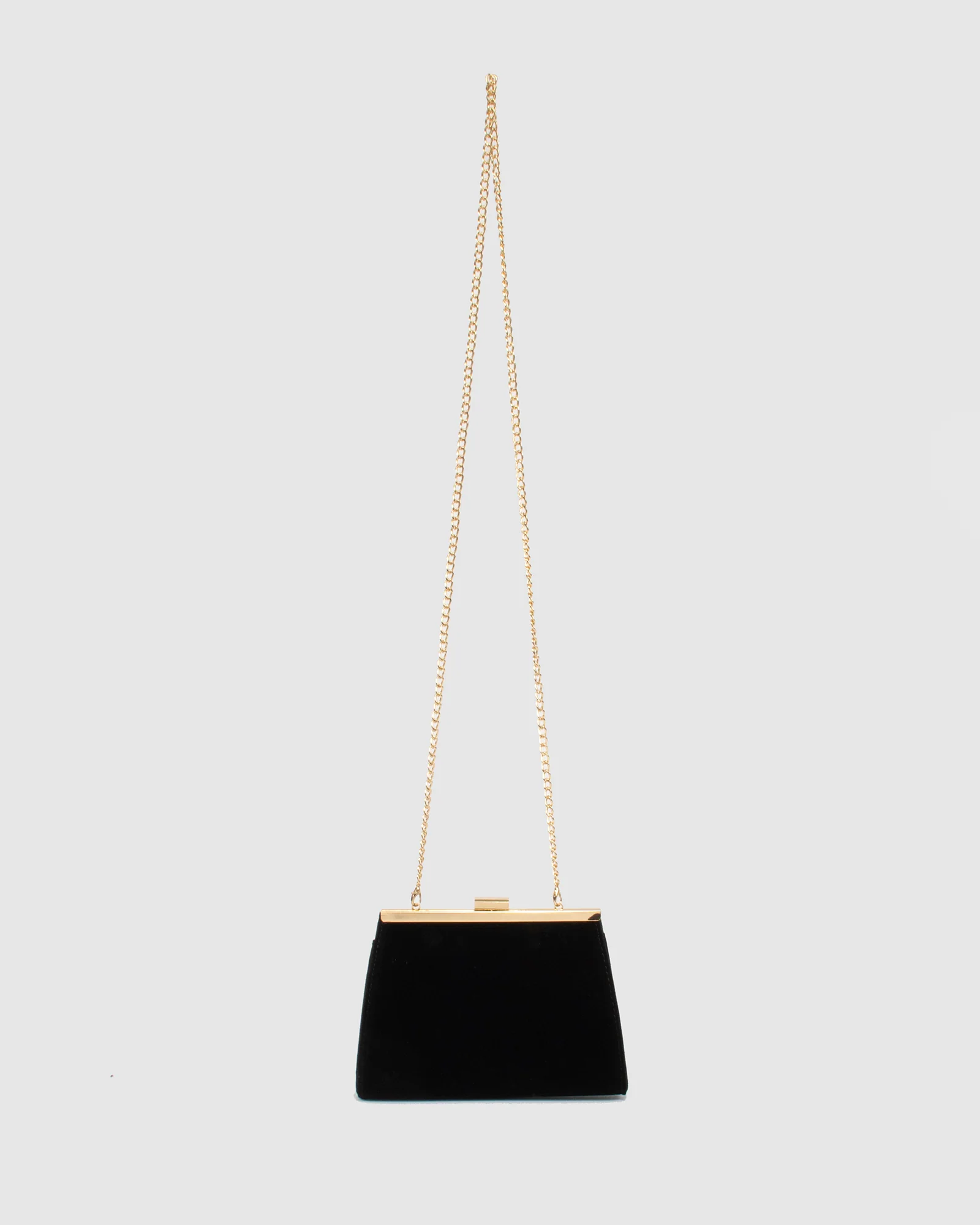 Black Crystal Top Handle Bag - Image 5