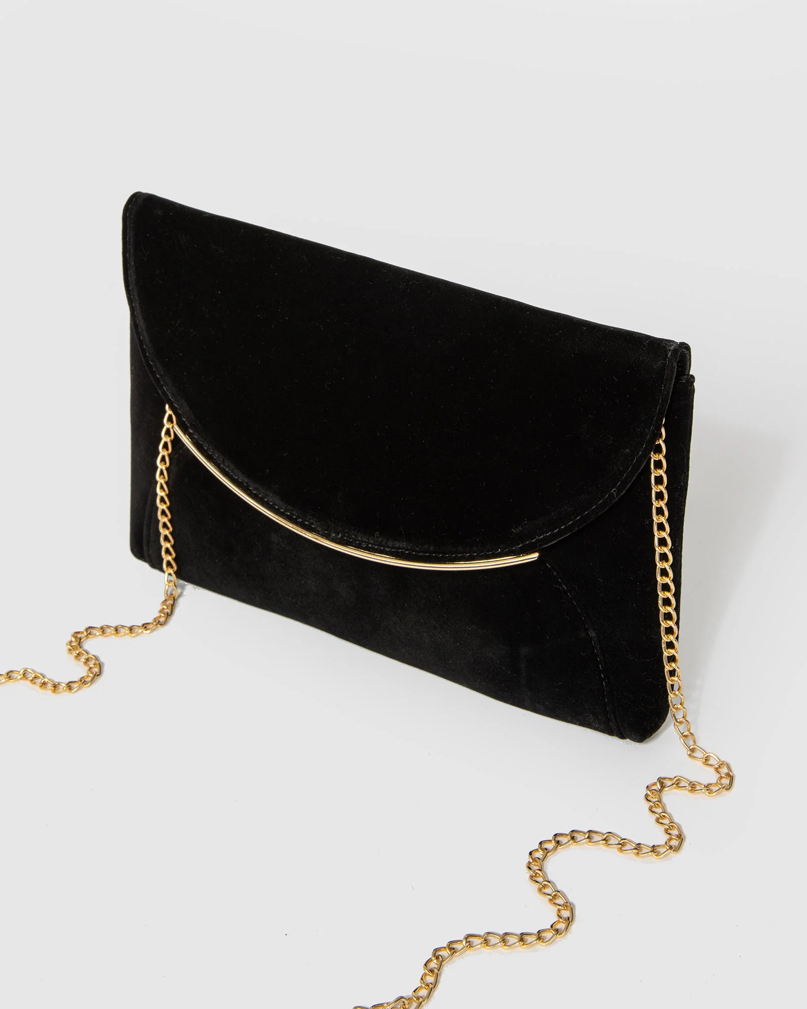 Black Dalila Envelope Clutch - Image 6