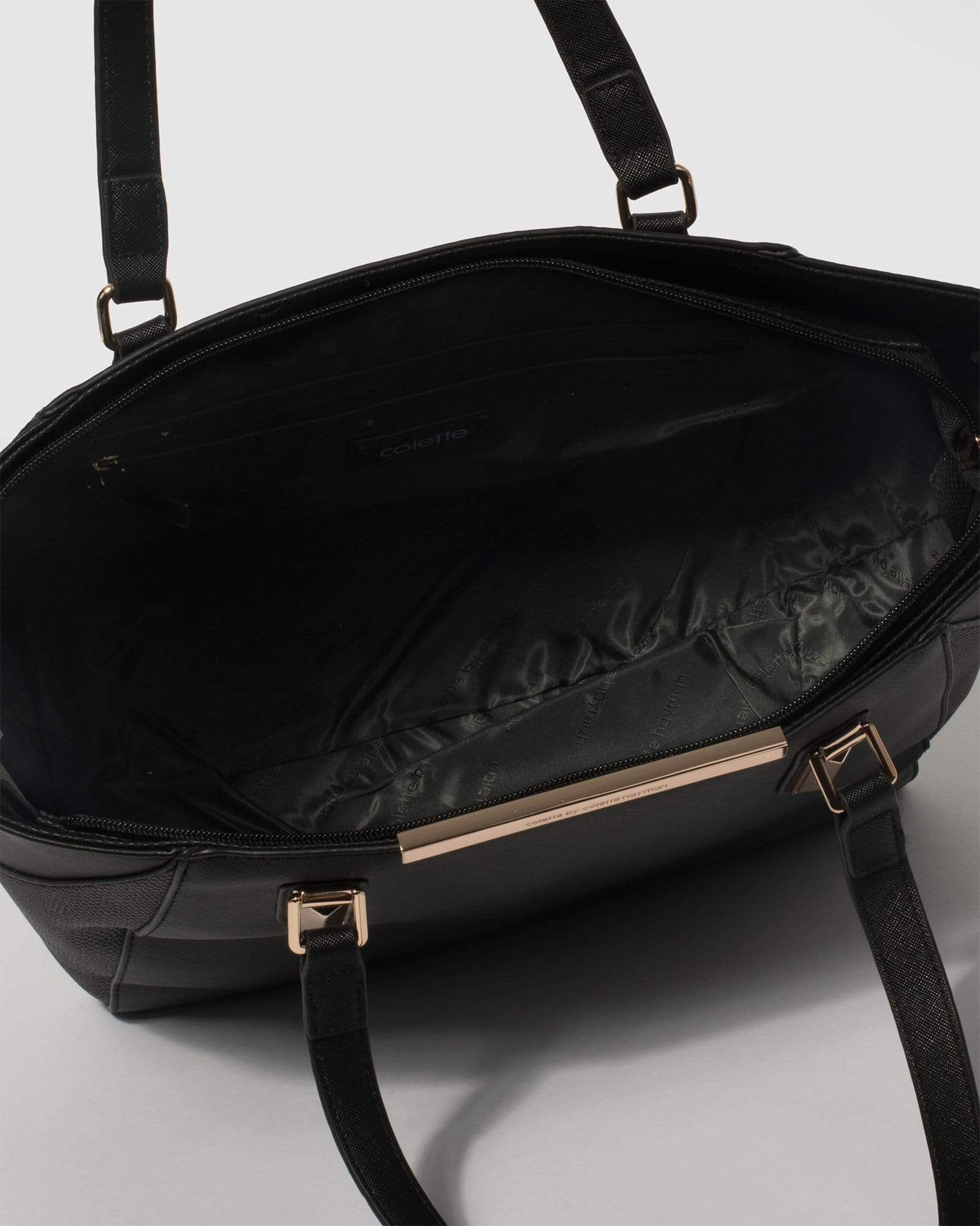 Black And Gold Tote Bag - Image 4