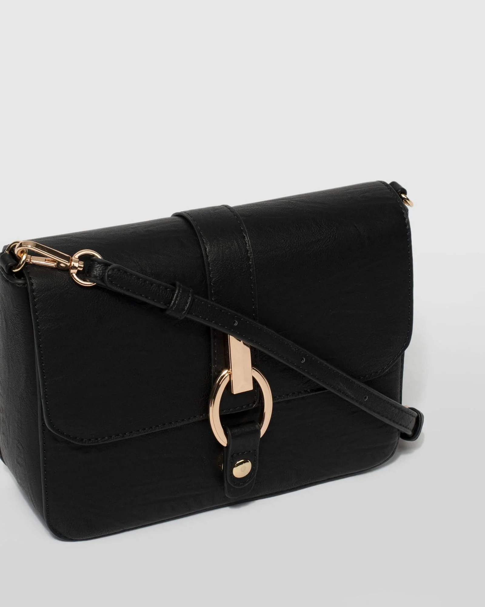 Black Elissa Crossbody Bag - Image 3