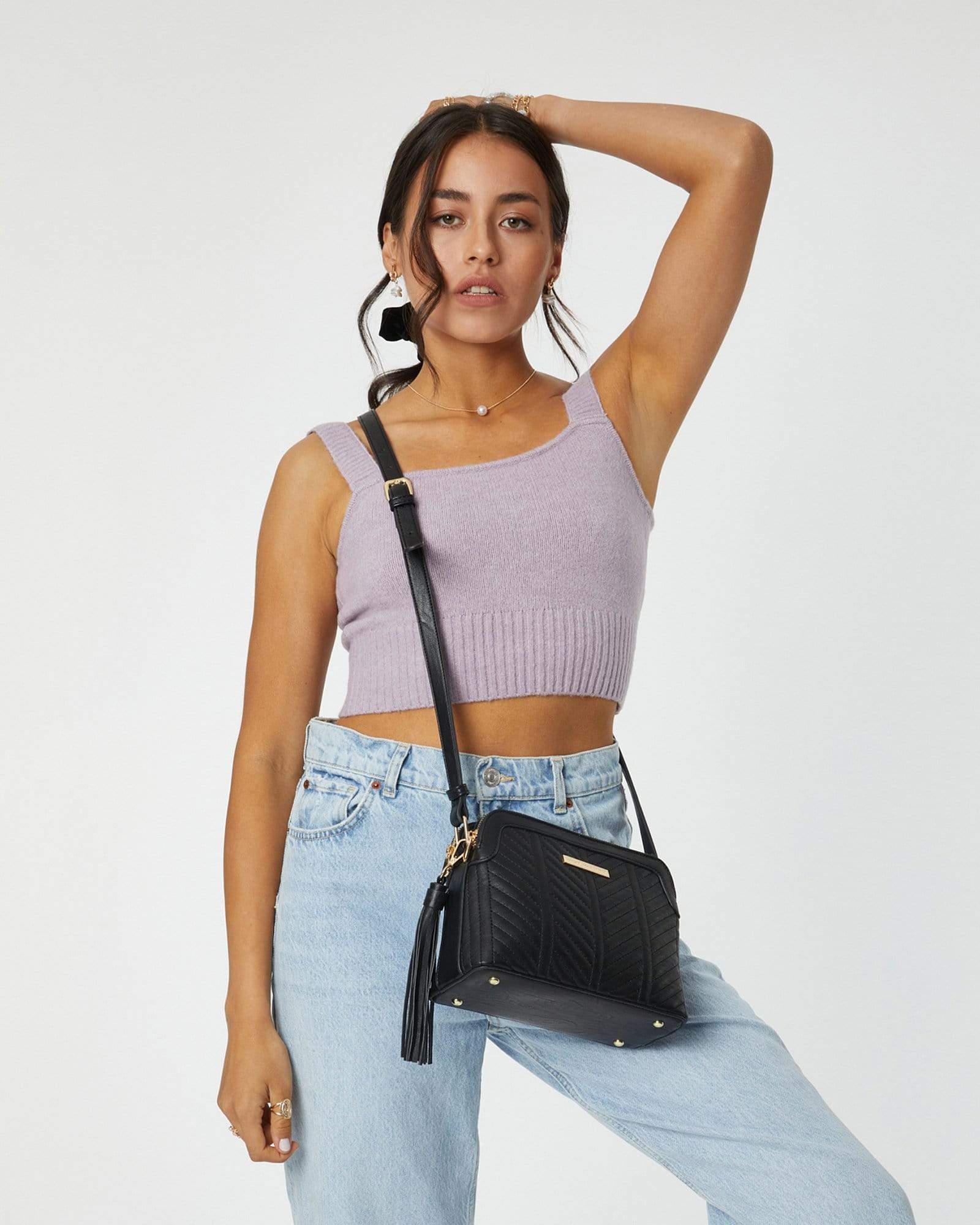 Black Joanna Crossbody Bag - Image 5