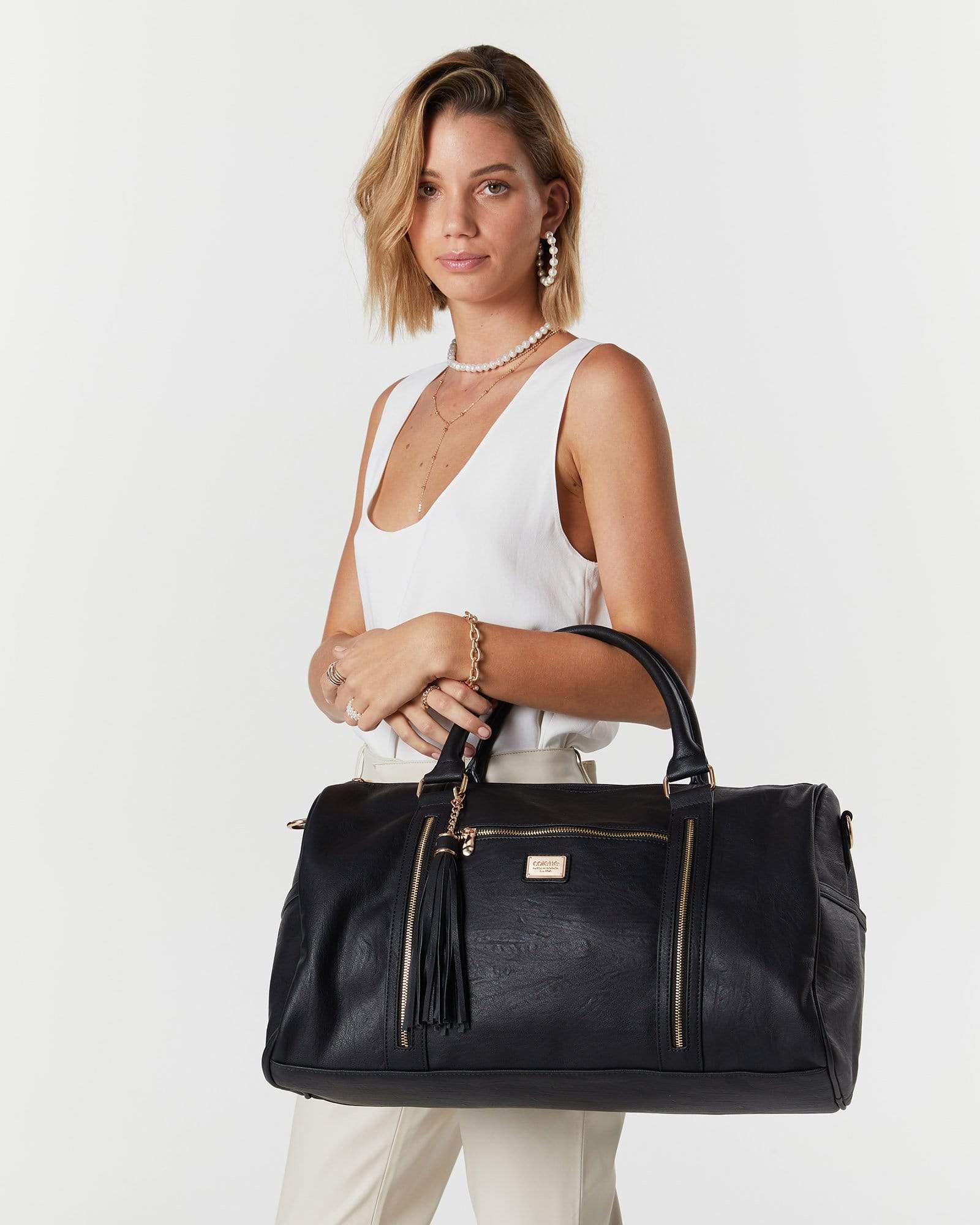 Black Kelly Overnight Bag - Image 5