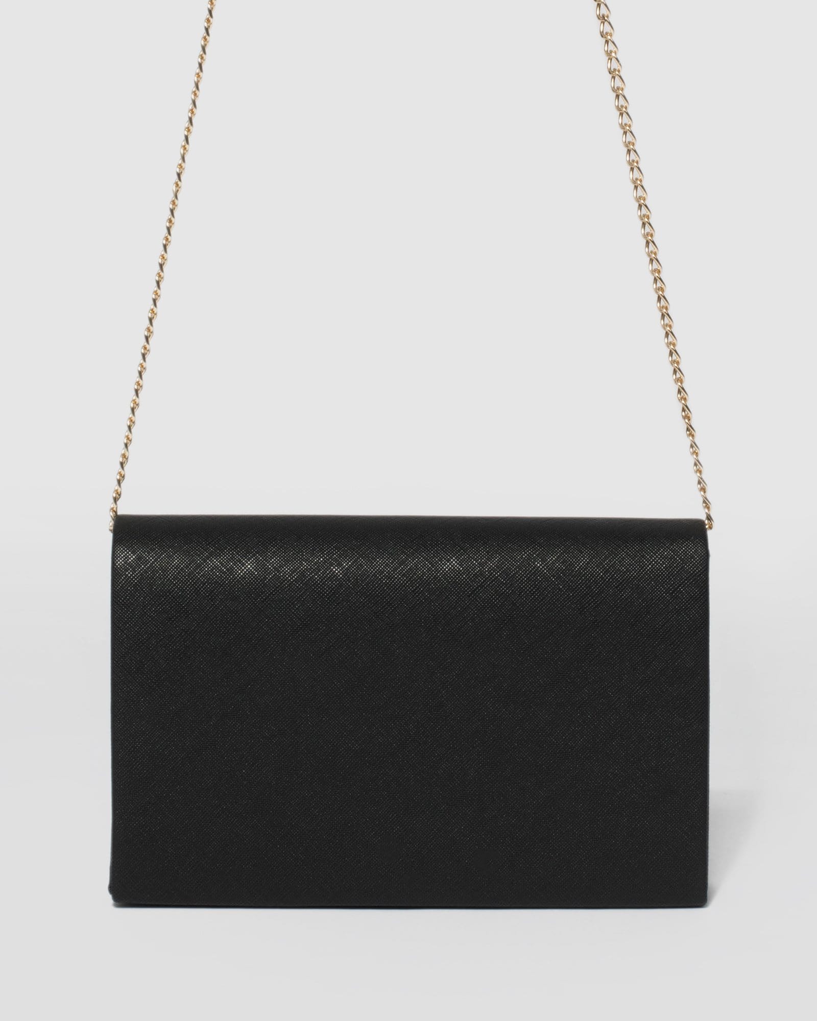 Black Lila Envelope Clutch Bag - Image 6