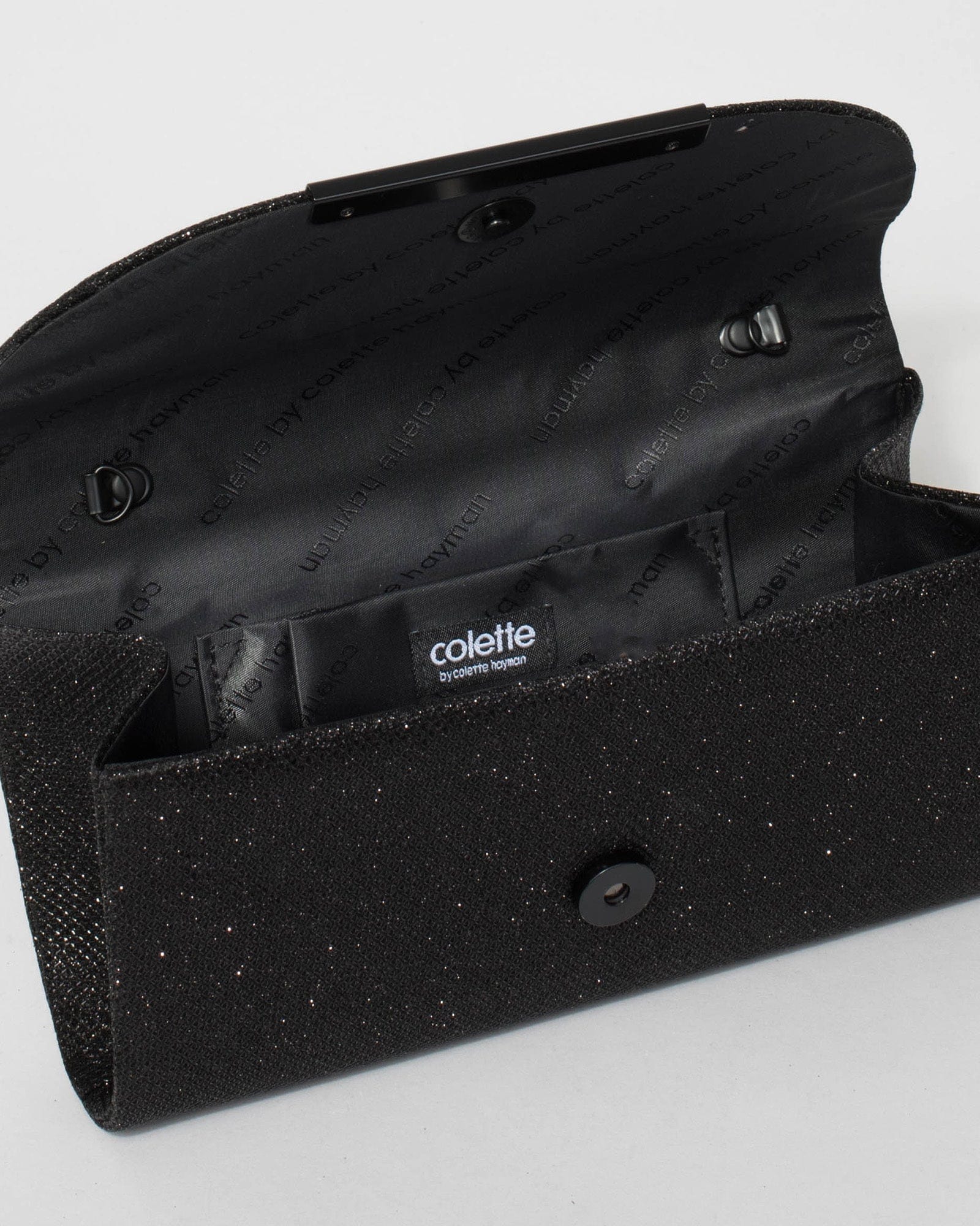 Black Liza Evening Clutch Bag - Image 6