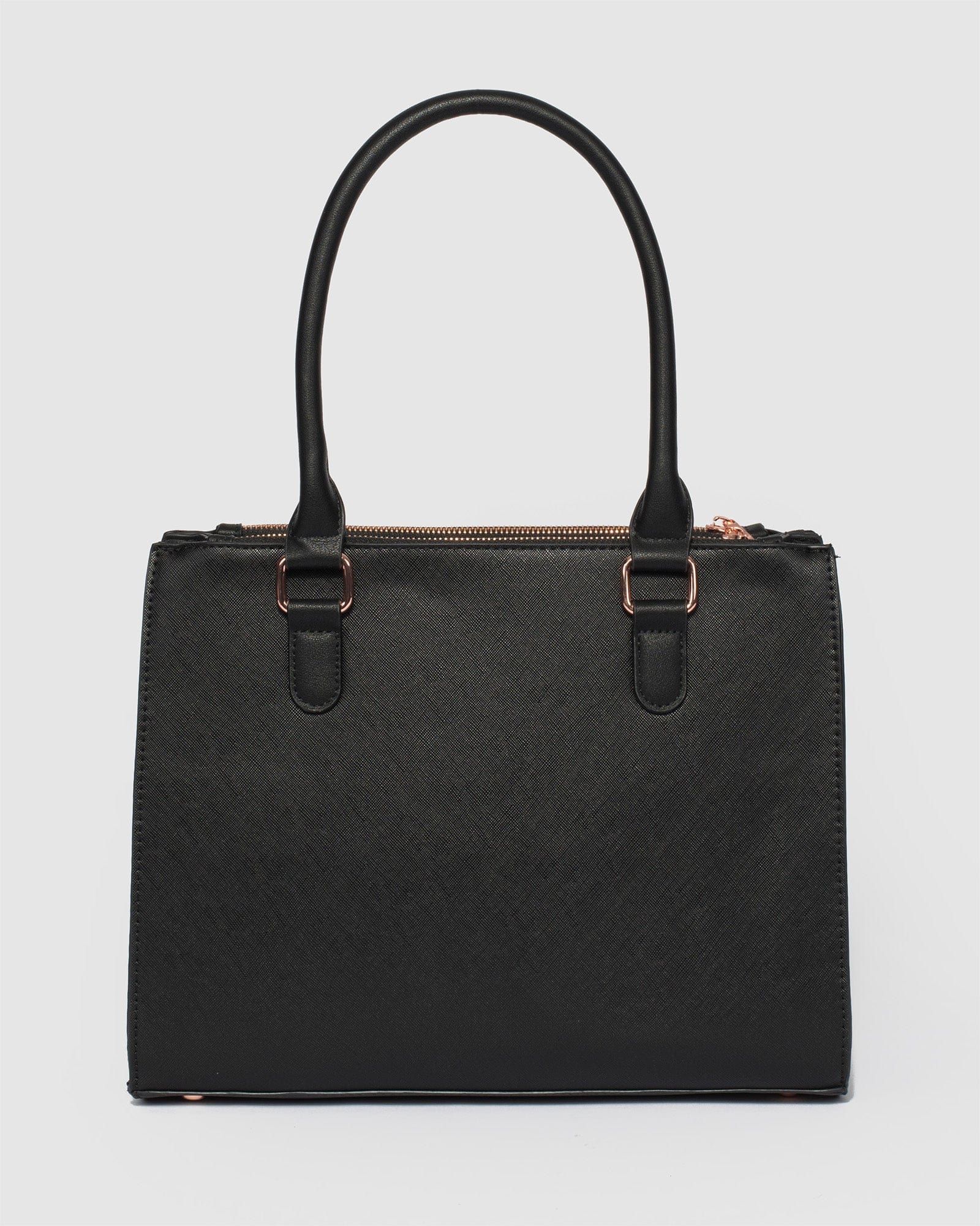 Black And Rose Gold Lucy Tote Bag - Image 7