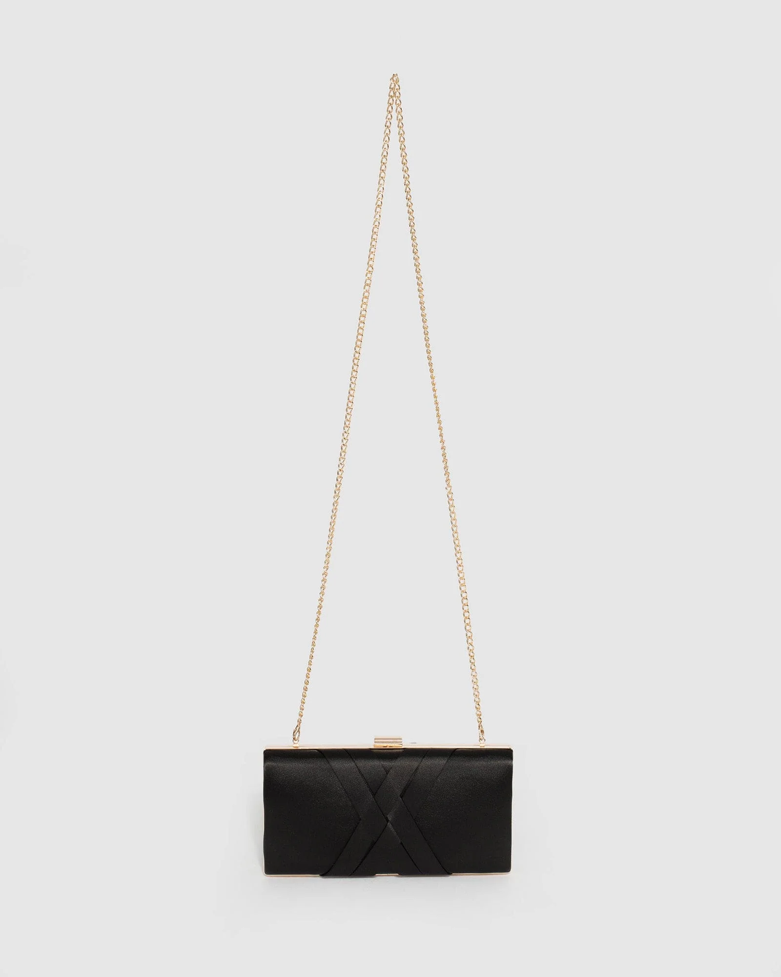 Black Melanie Clutch Bag - Image 4