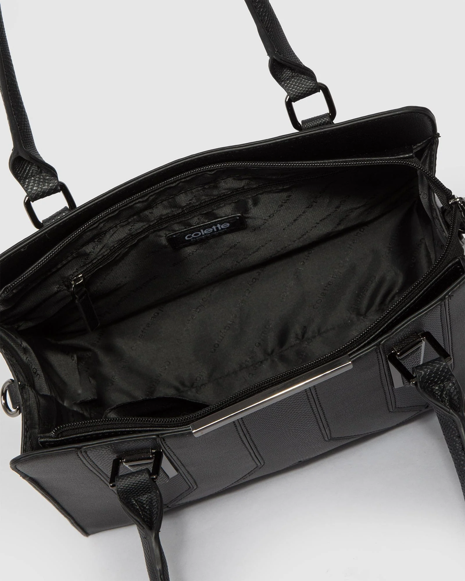 Black Norna Tote Bag - Image 8