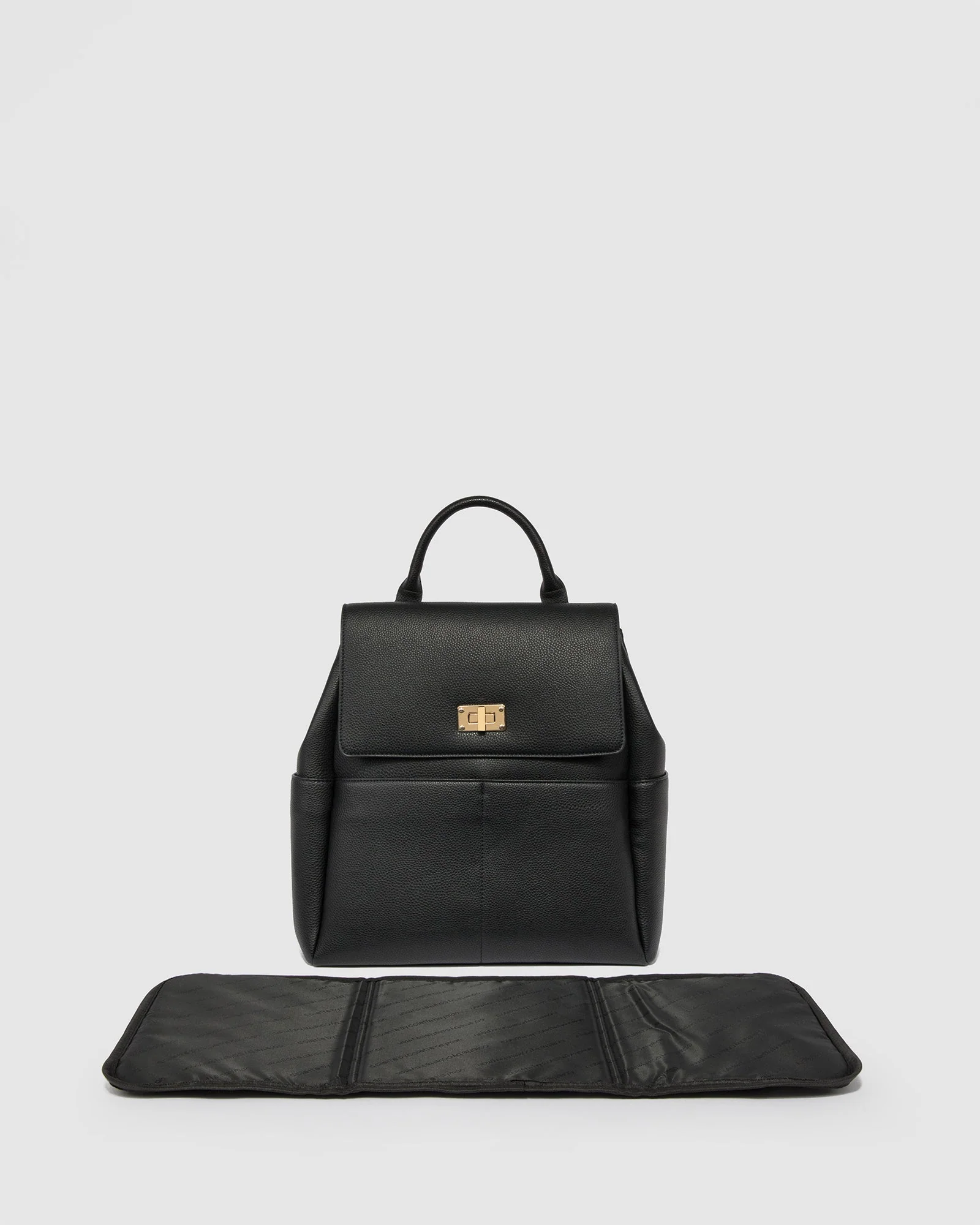Black Olivia Baby Bag Backpack - Image 3