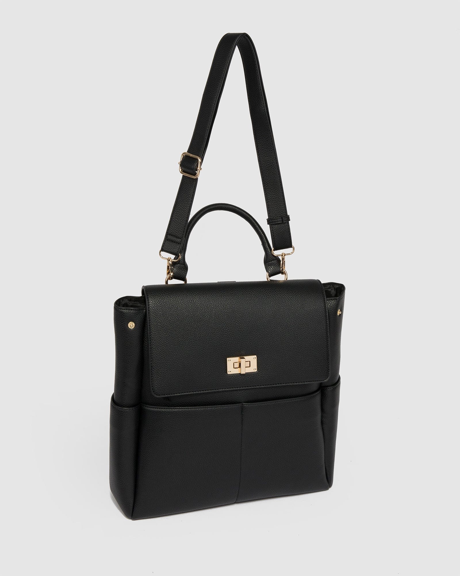 Black Olivia Baby Bag Backpack - Image 5