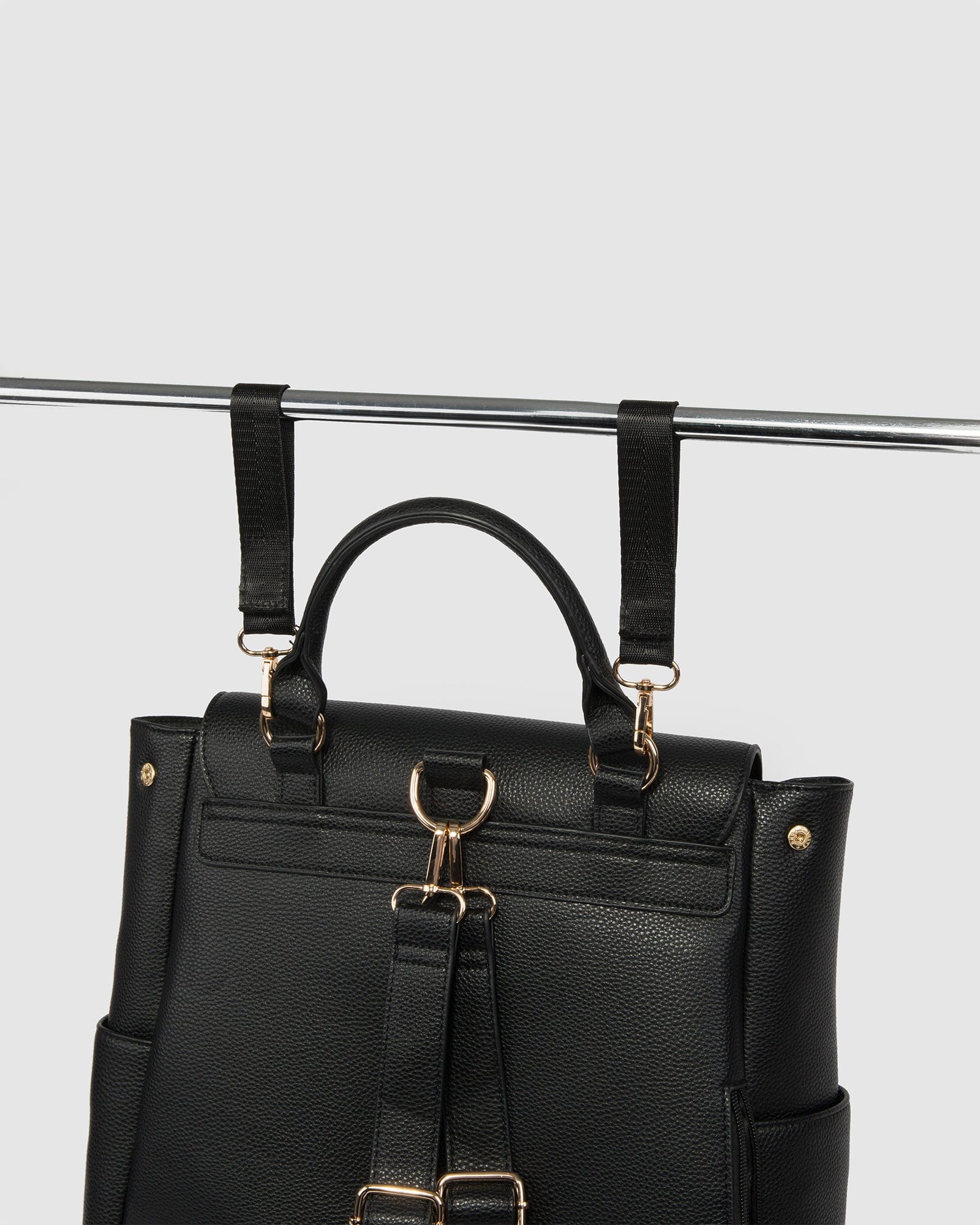 Black Olivia Baby Bag Backpack - Image 9