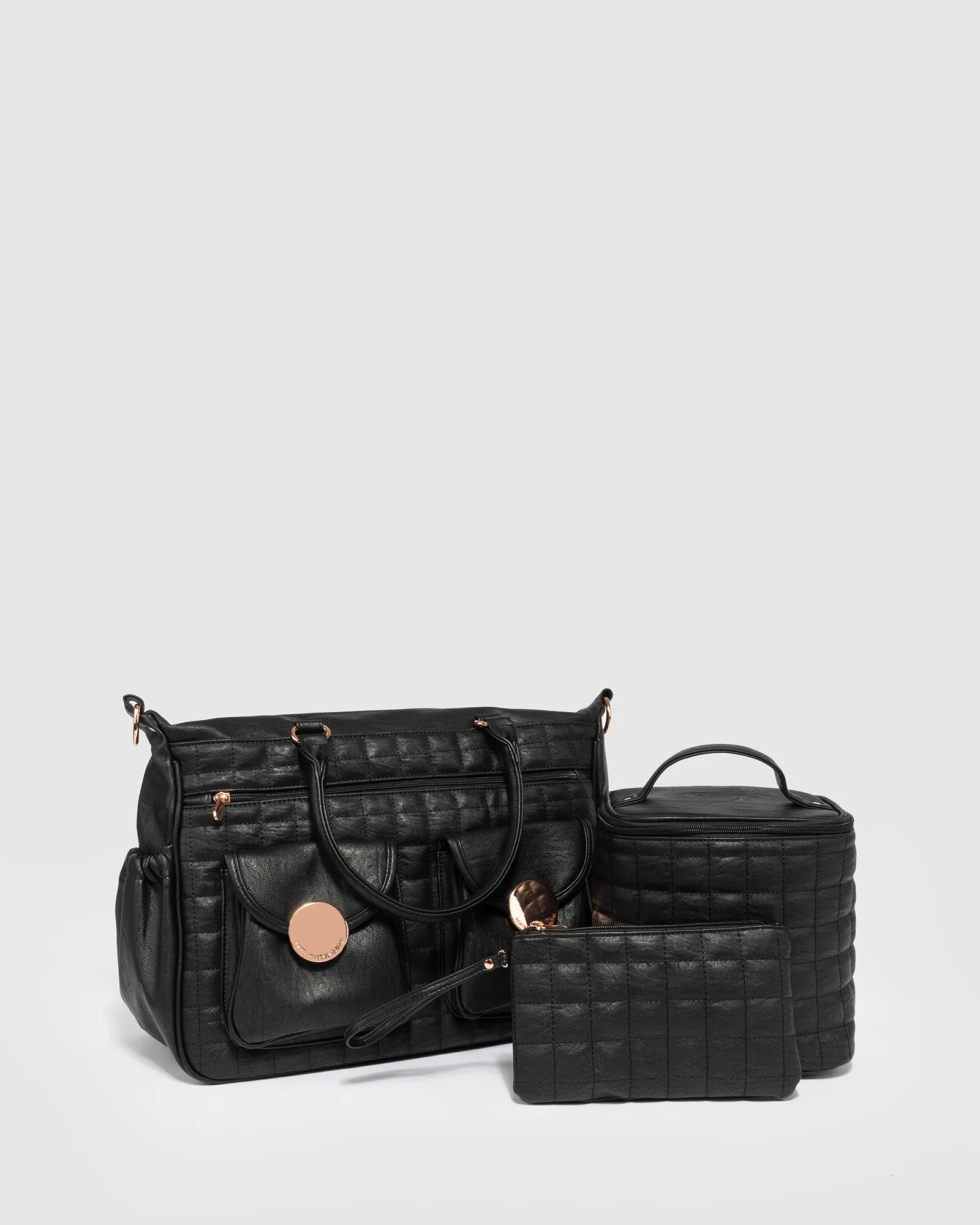 Black Premium Baby Bag Set - Image 5