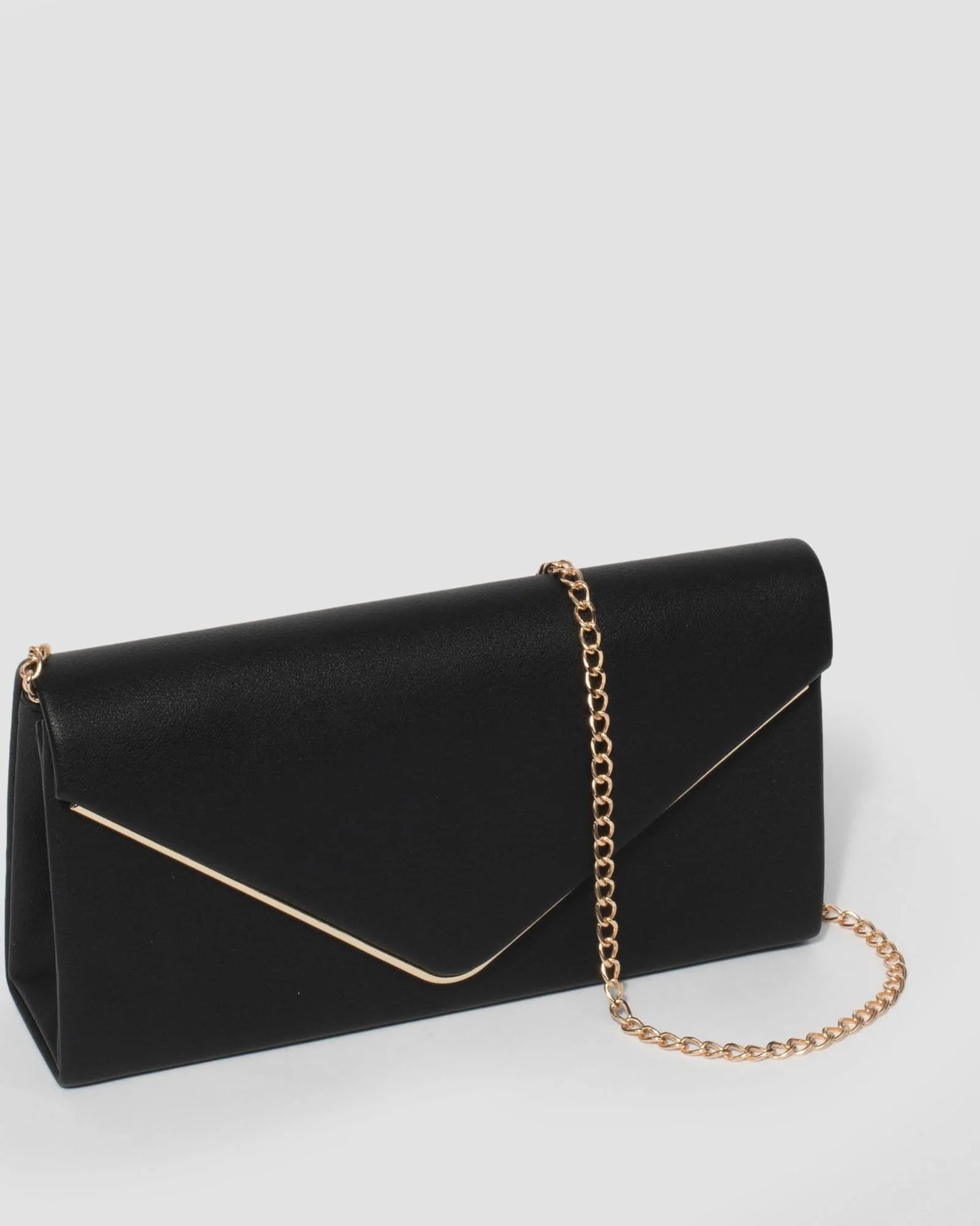 Black Sammie Clutch Bag - Image 3