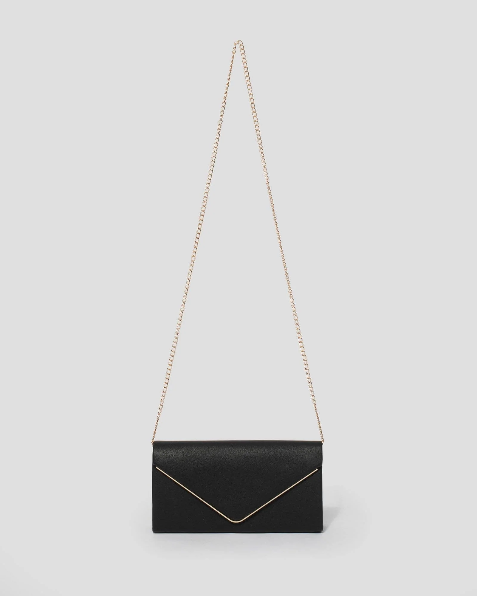 Black Sammie Clutch Bag - Image 5