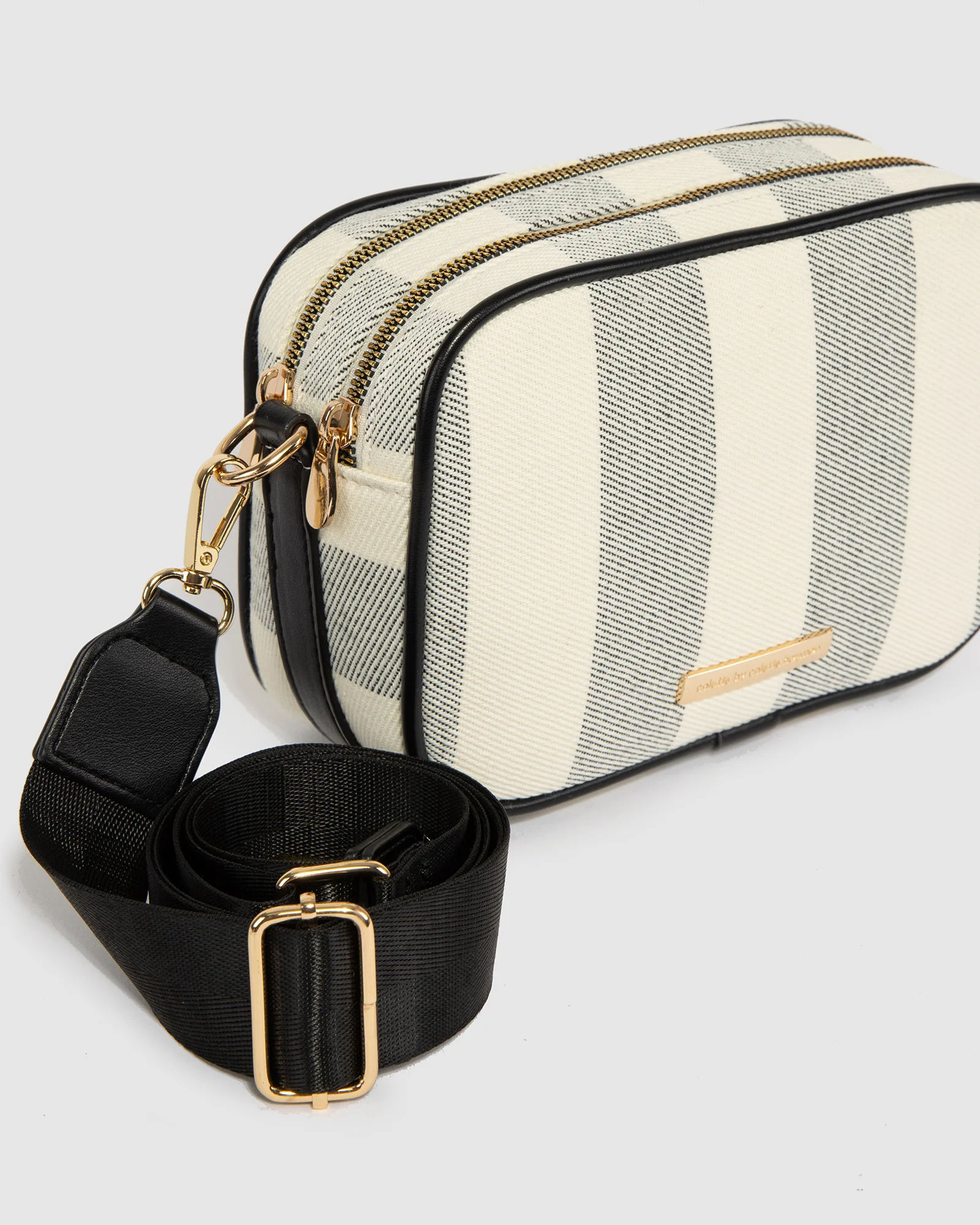Black Selina Canvas Crossbody - Image 3