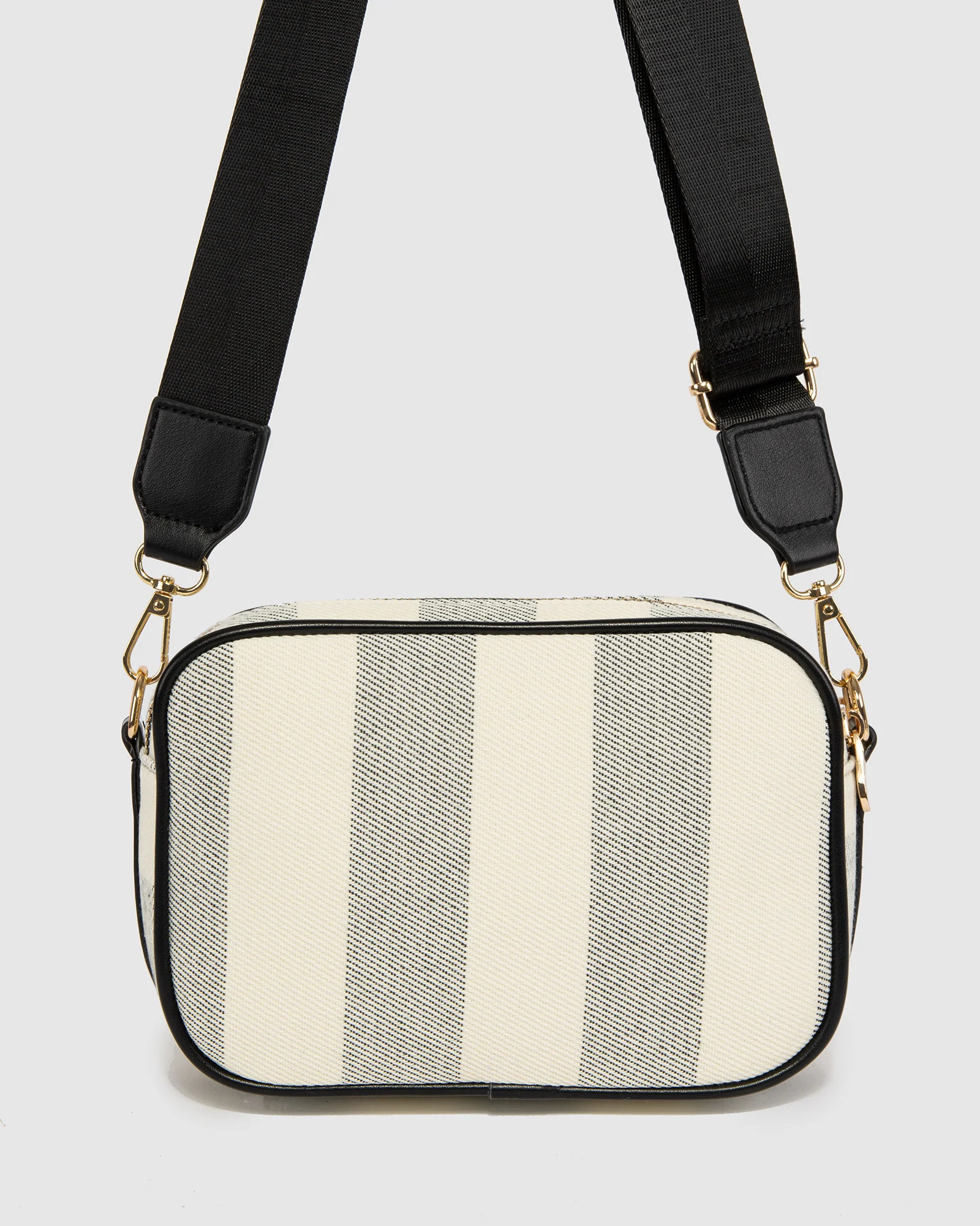 Black Selina Canvas Crossbody - Image 5