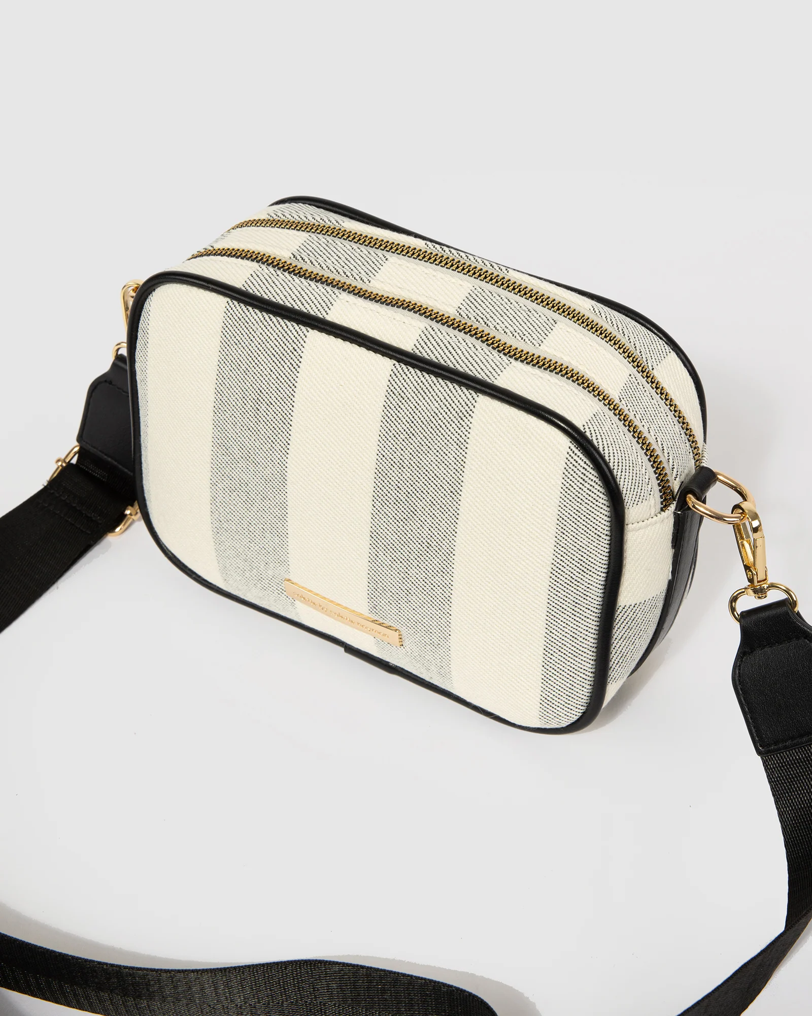 Black Selina Canvas Crossbody - Image 6