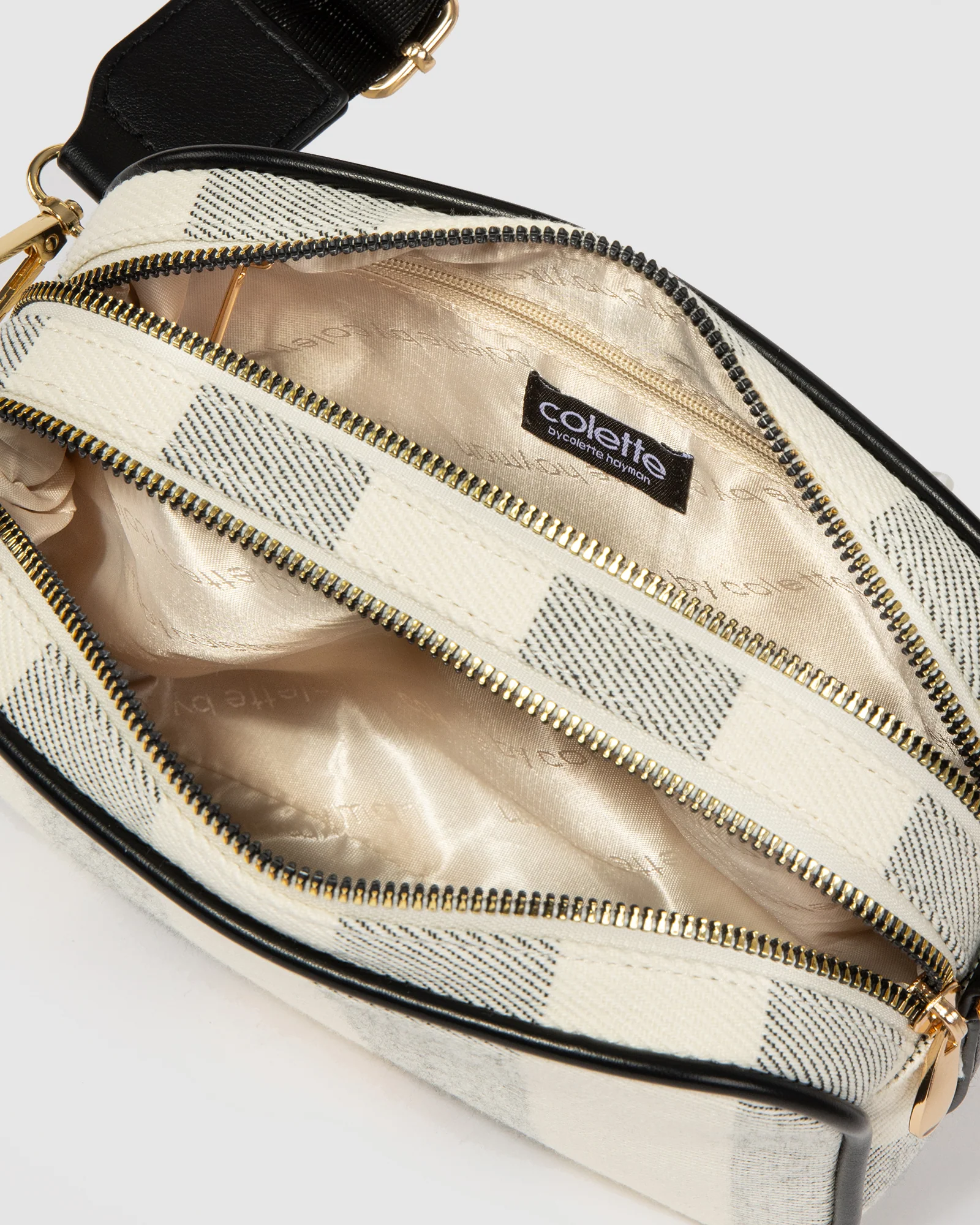 Black Selina Canvas Crossbody - Image 7
