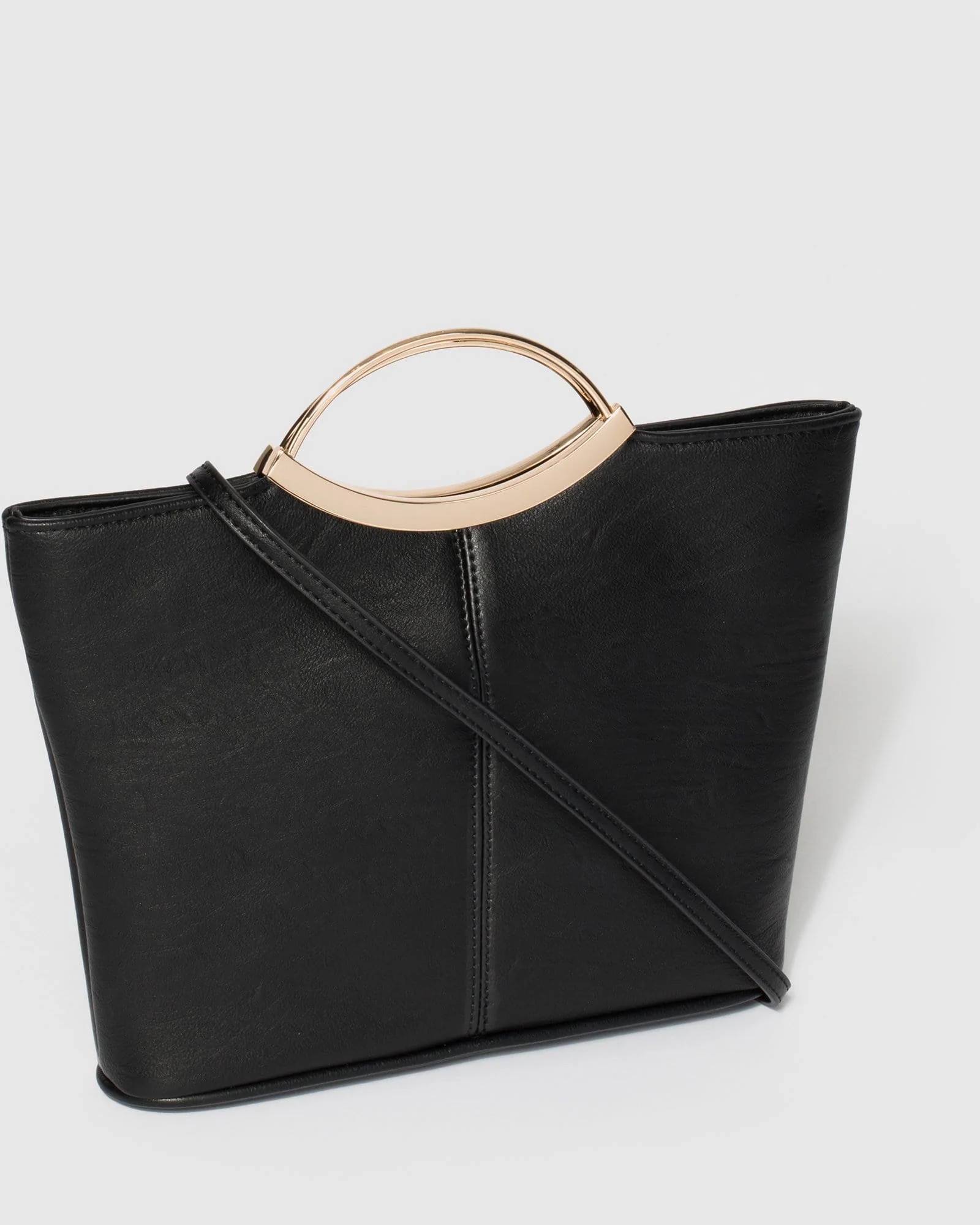 Black And Gold Jessie Clutch Bag - Image 3
