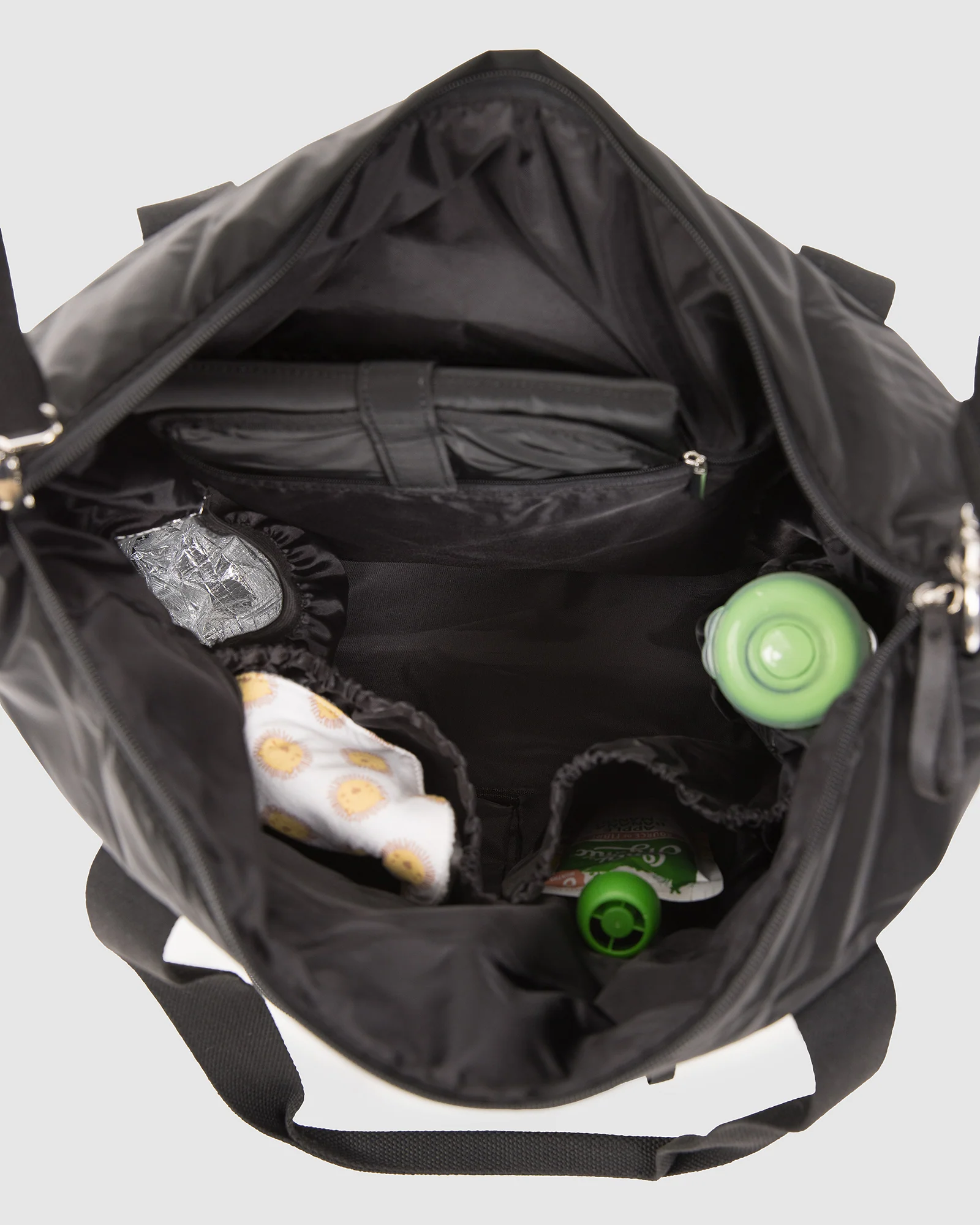 Black Soft Touch Baby Bag - Image 5
