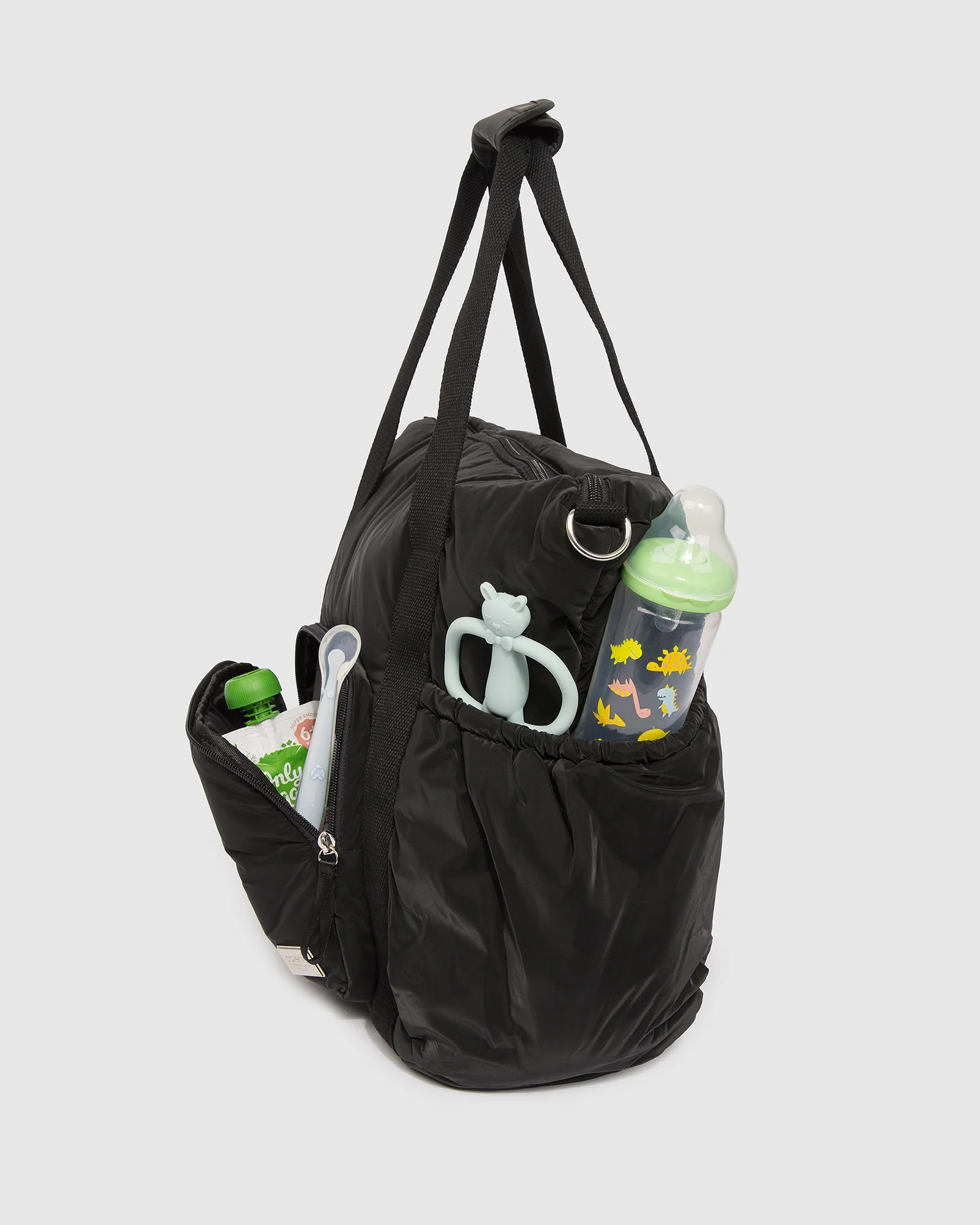 Black Soft Touch Baby Bag - Image 7