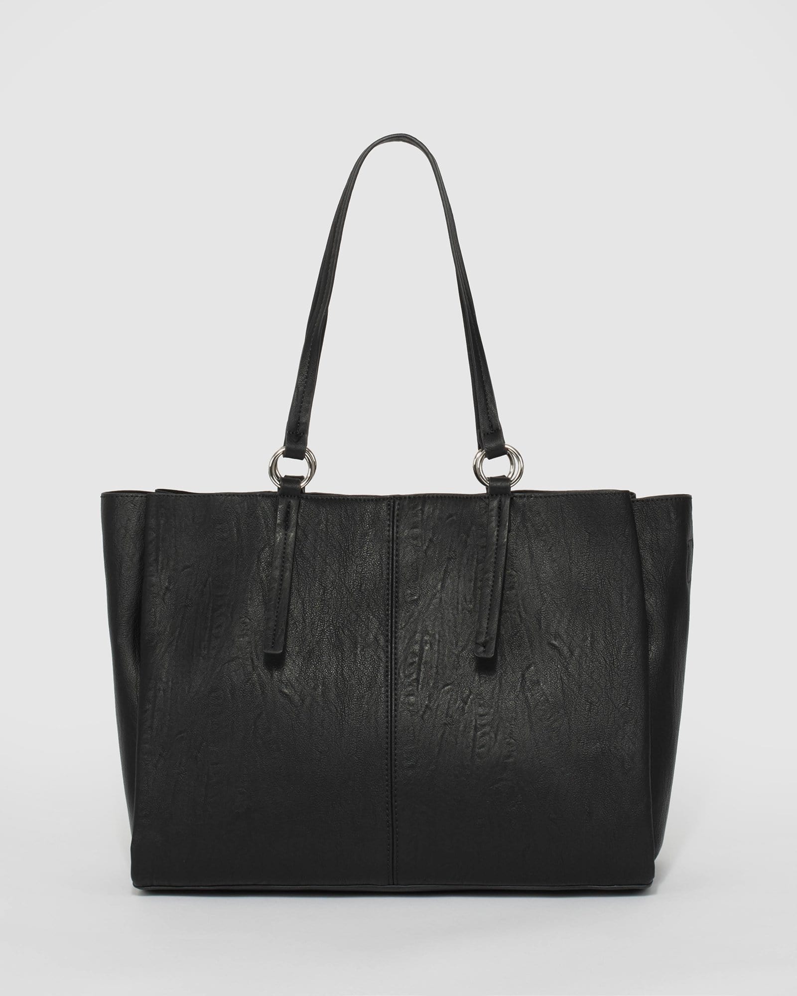 Black Stacey Ring Tote Bag - Image 6