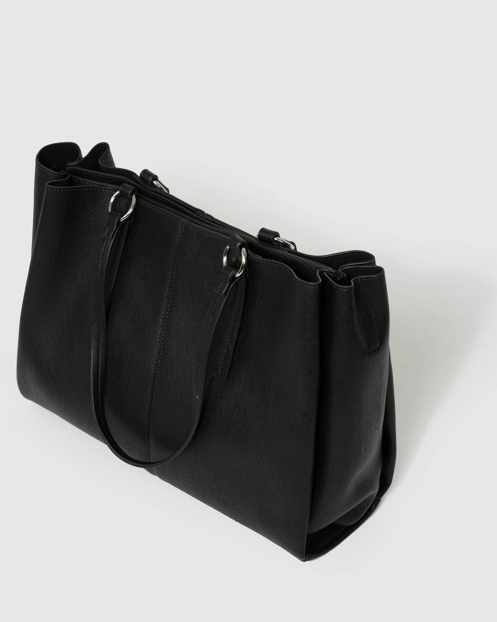Black Stacey Ring Tote Bag - Image 7