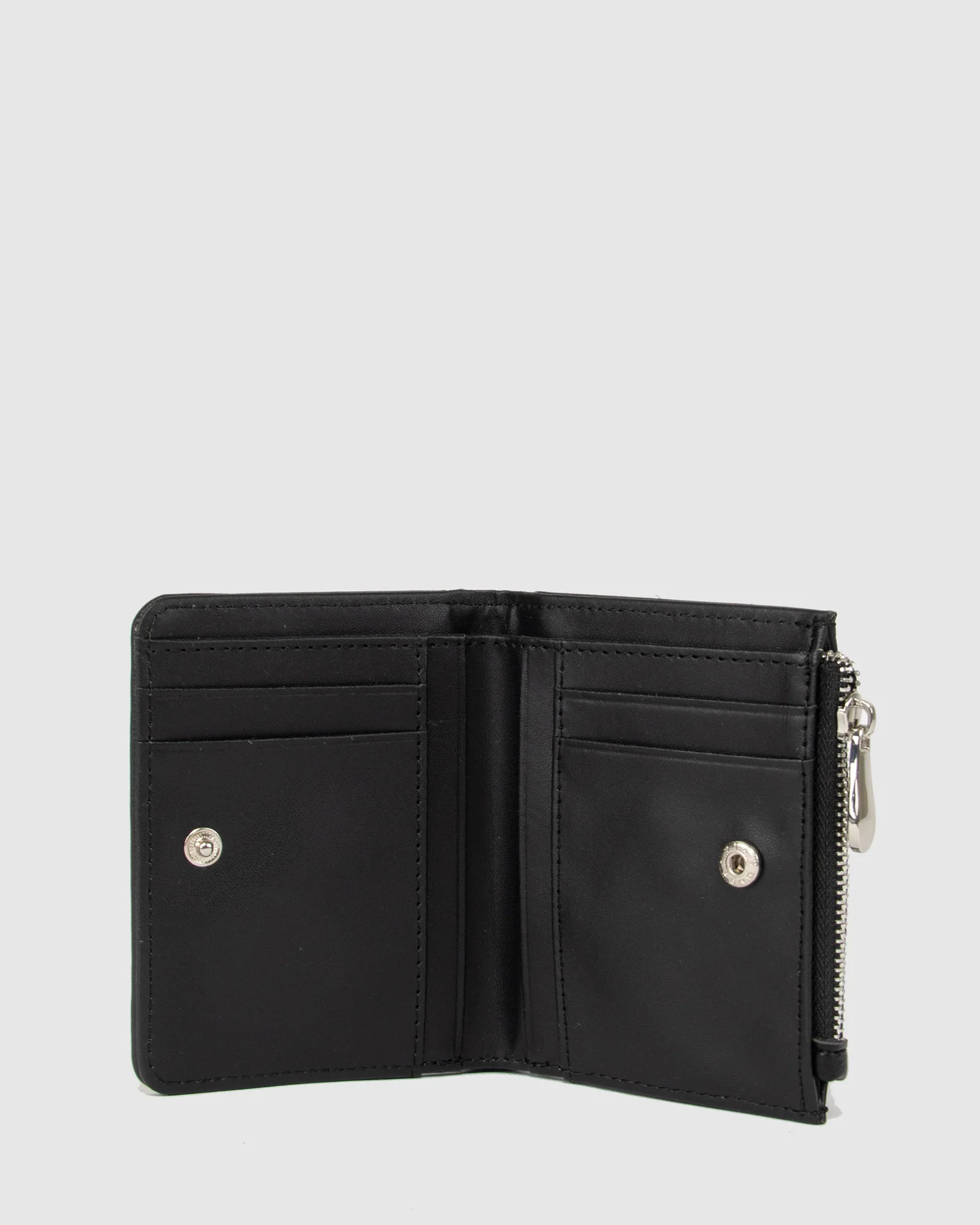 Black Stud Mini Han Wallet - Image 4