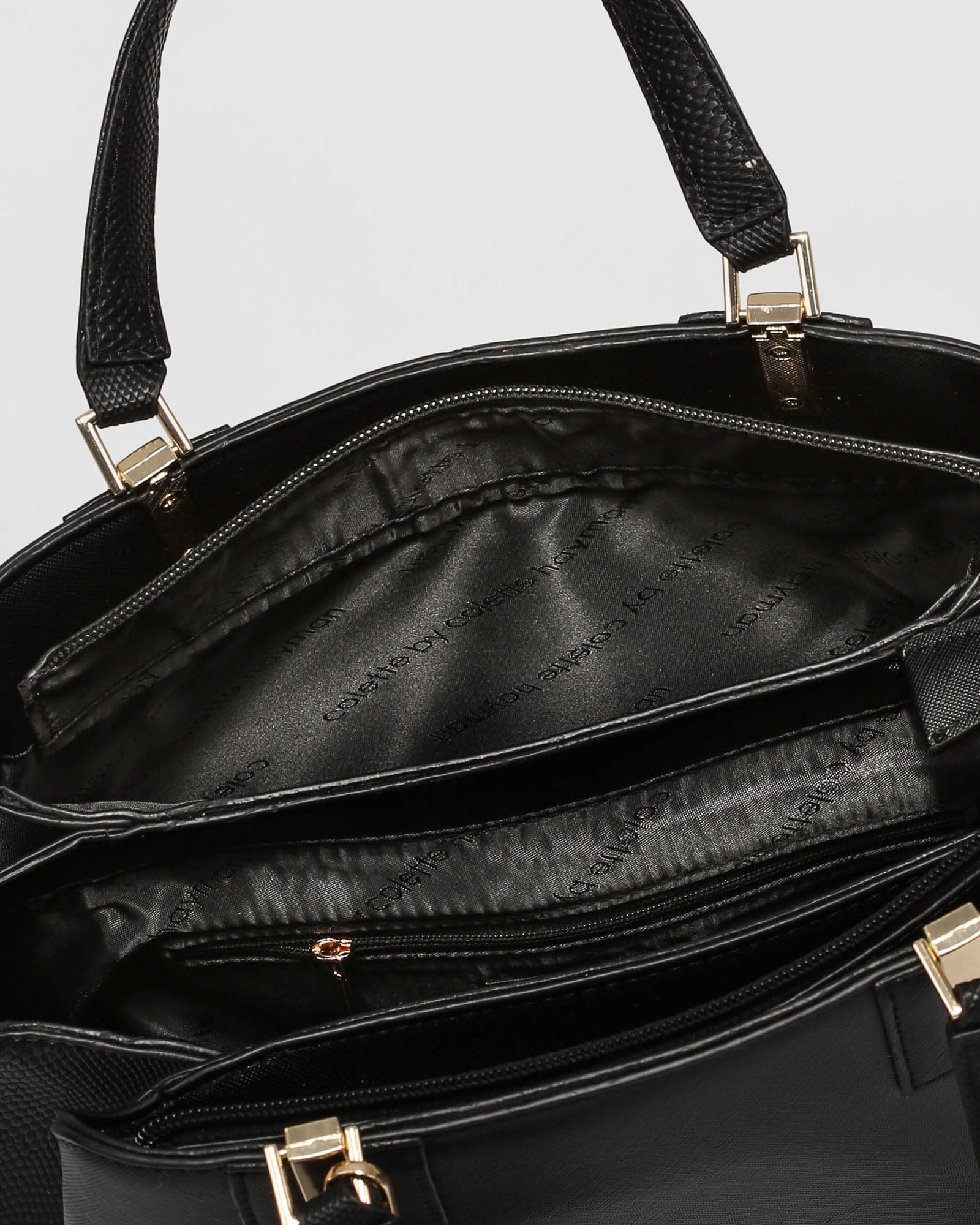 Black Toni Tassel Tote Bag - Image 10