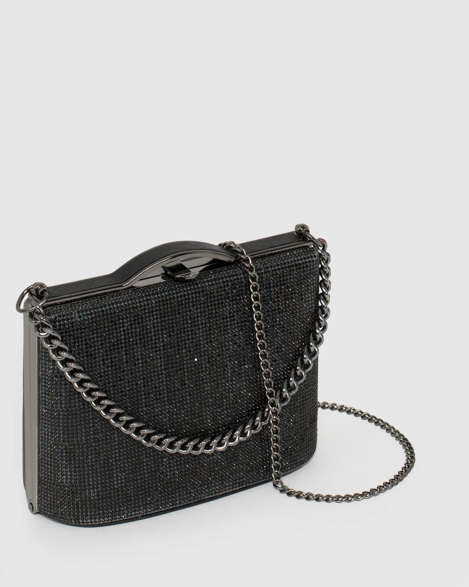 Black Tullia Chain Bag - Image 3