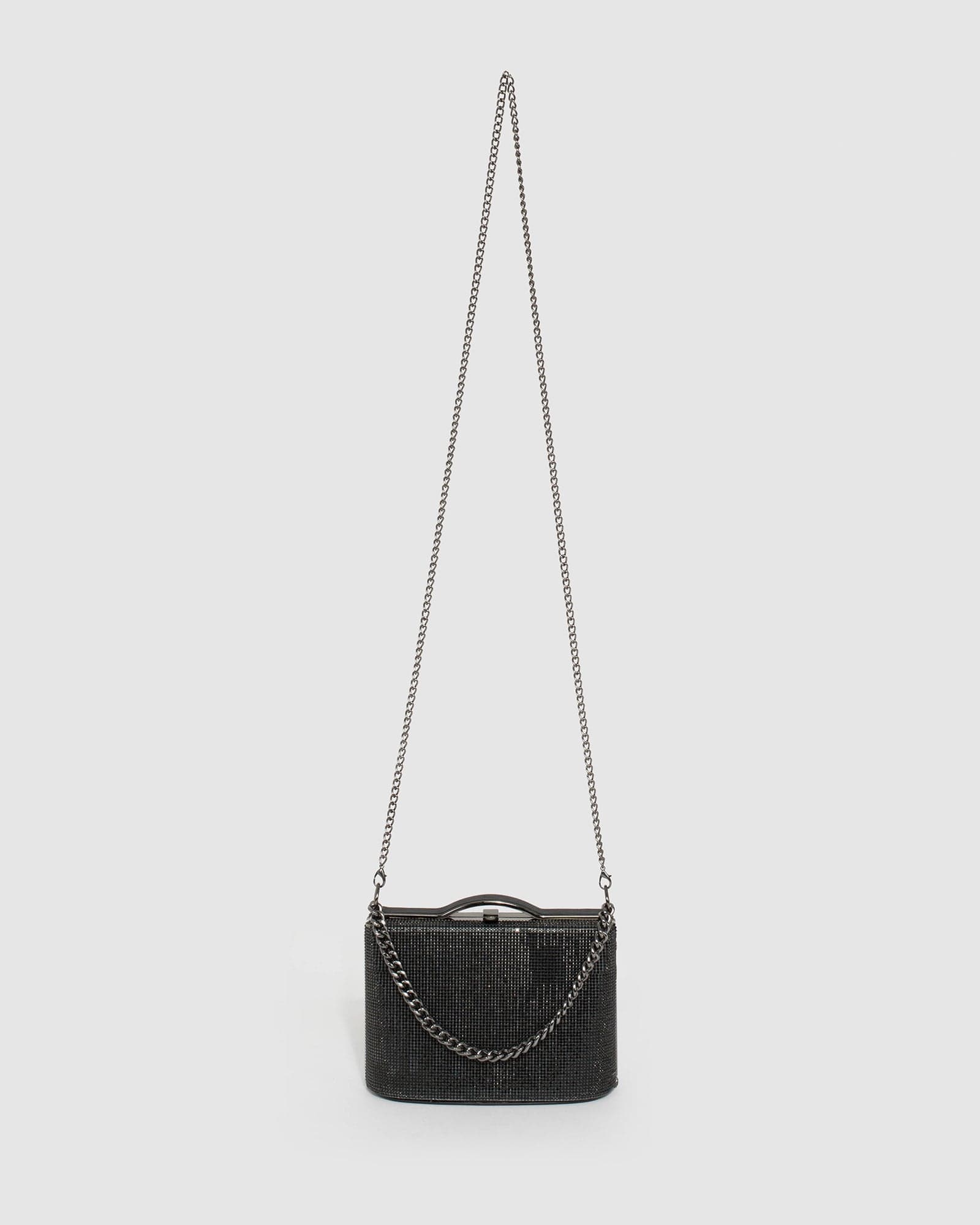 Black Tullia Chain Bag - Image 4
