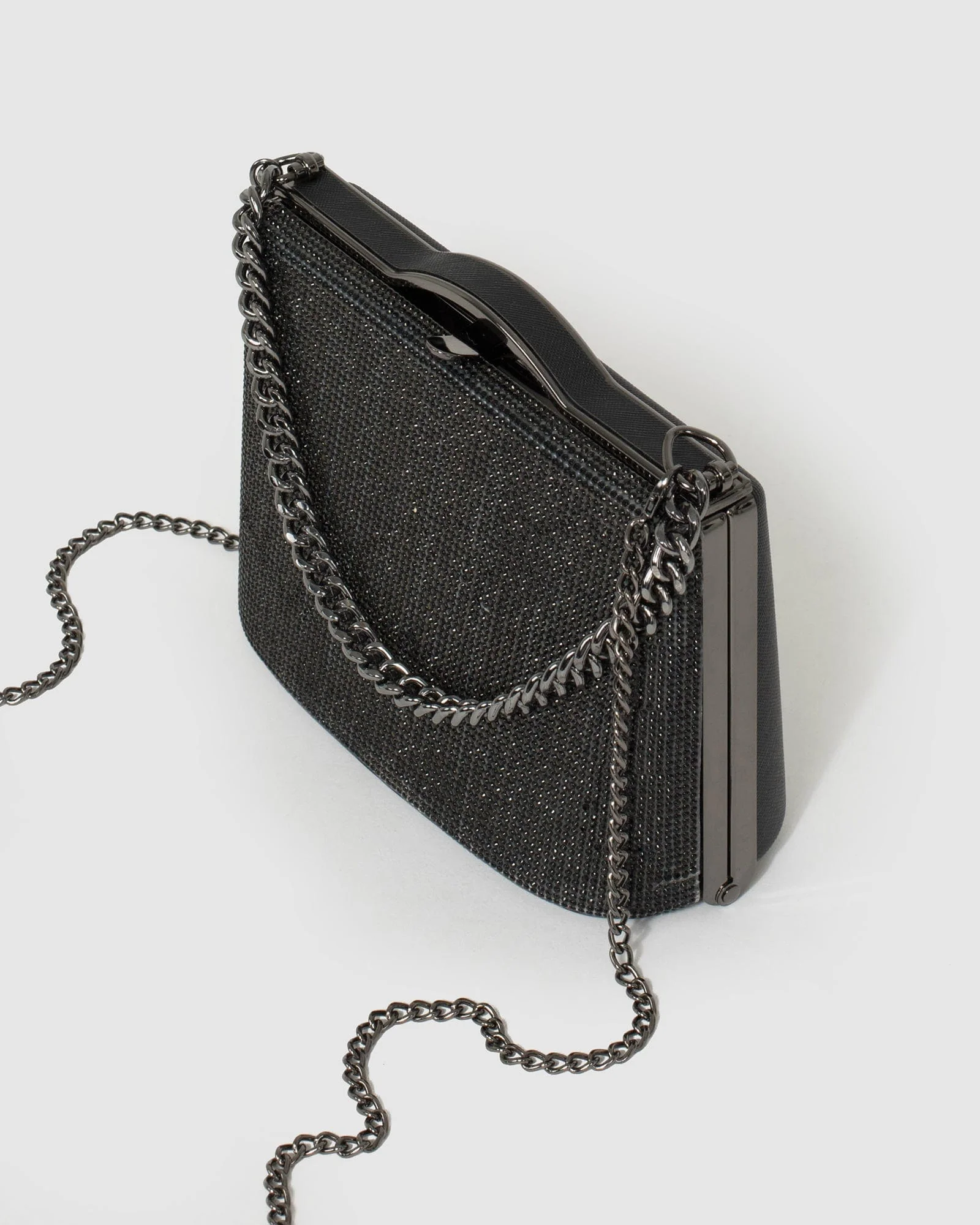 Black Tullia Chain Bag - Image 6