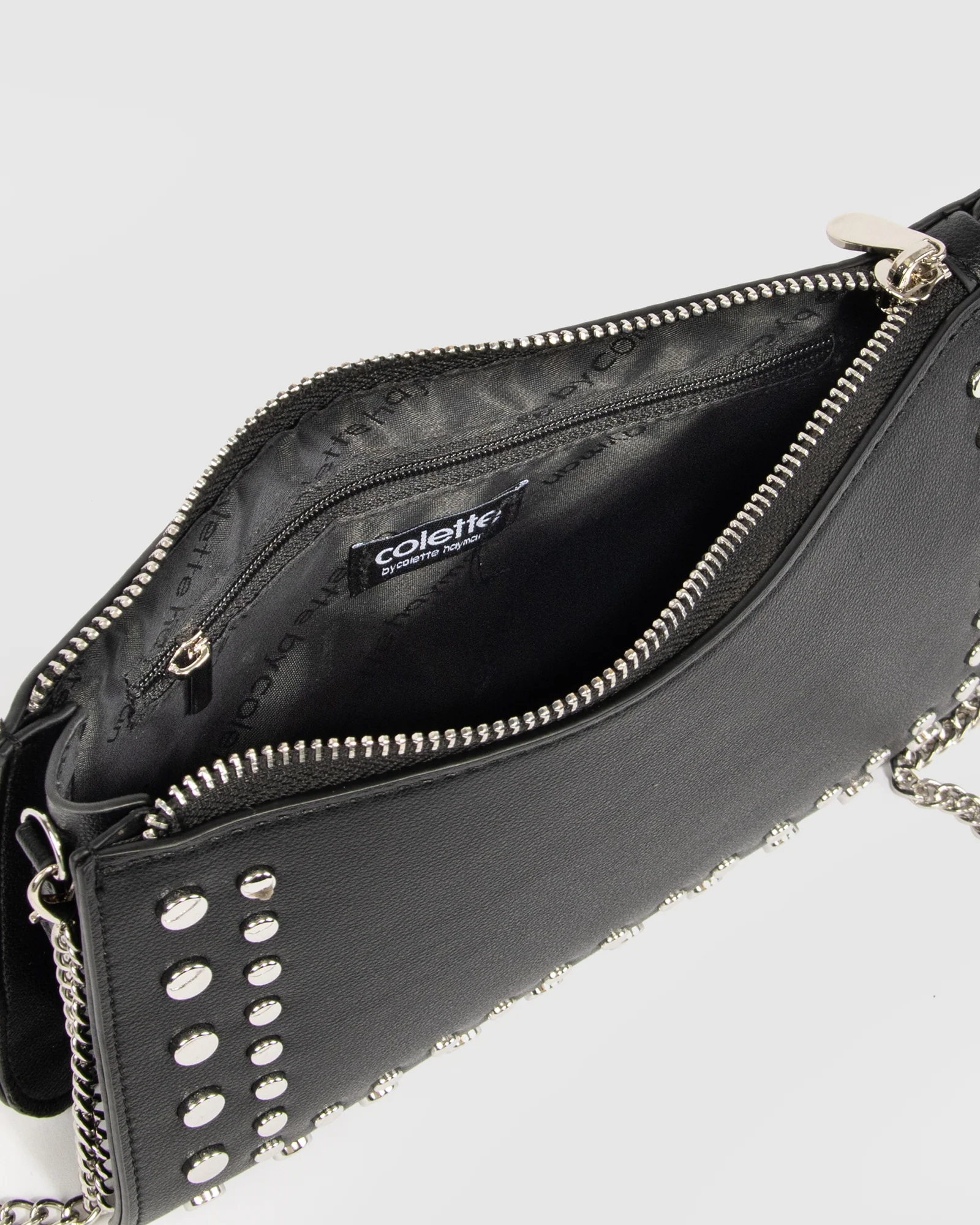 Black Willow Stud Crossbody Bag - Image 6