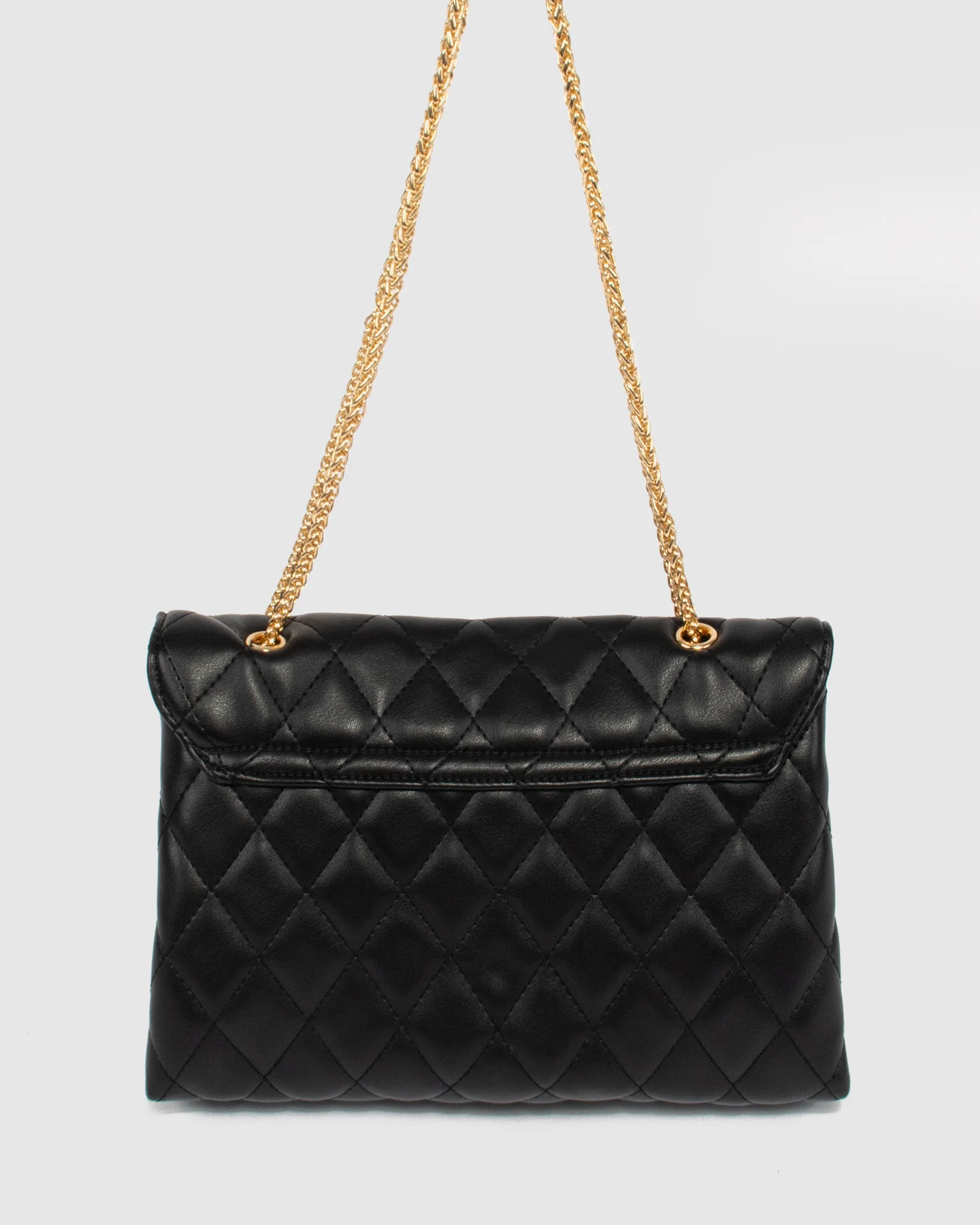 Black Zion Quilt Crossbody Bag - Image 7