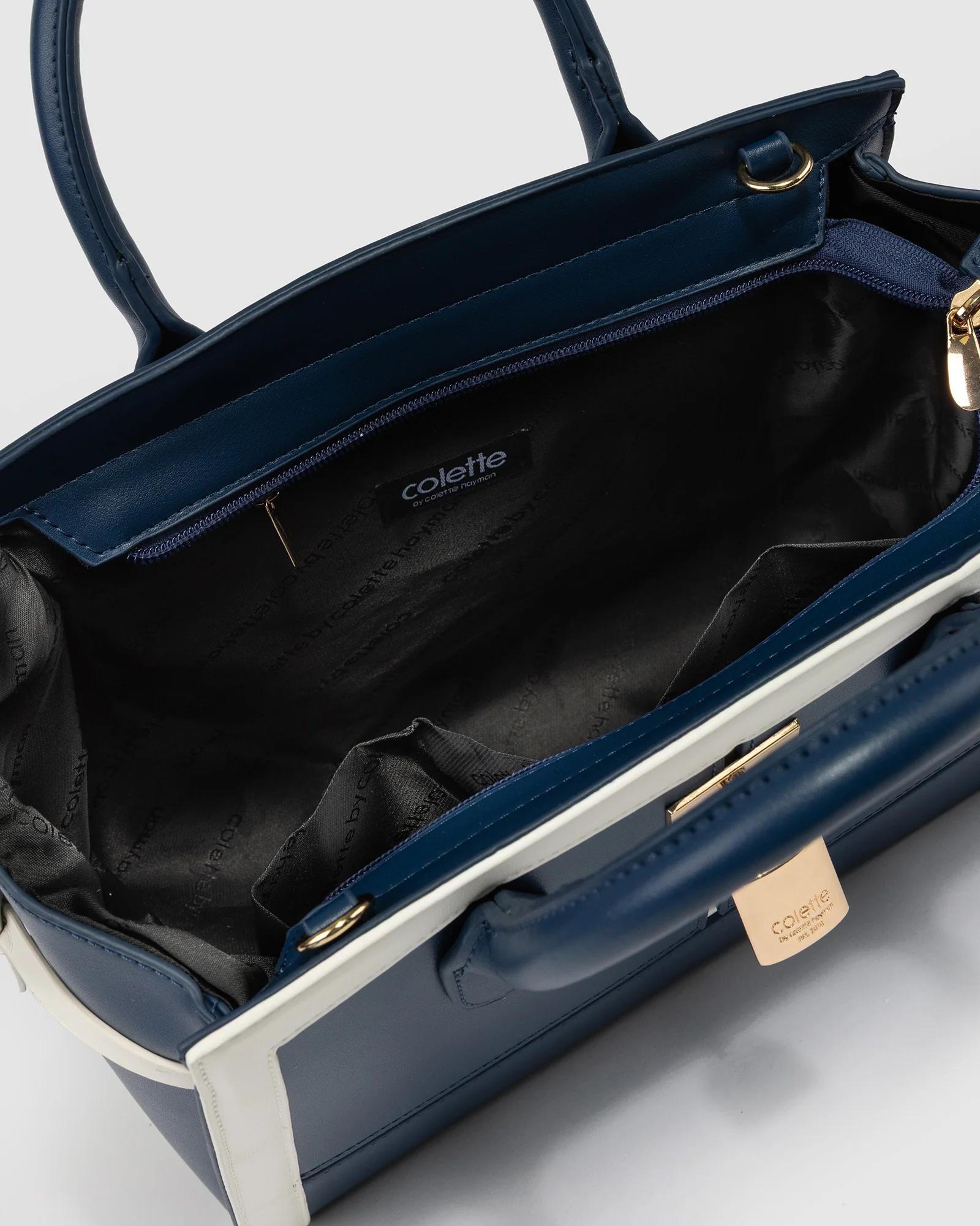 Blue Elora Lock Tote - Image 6
