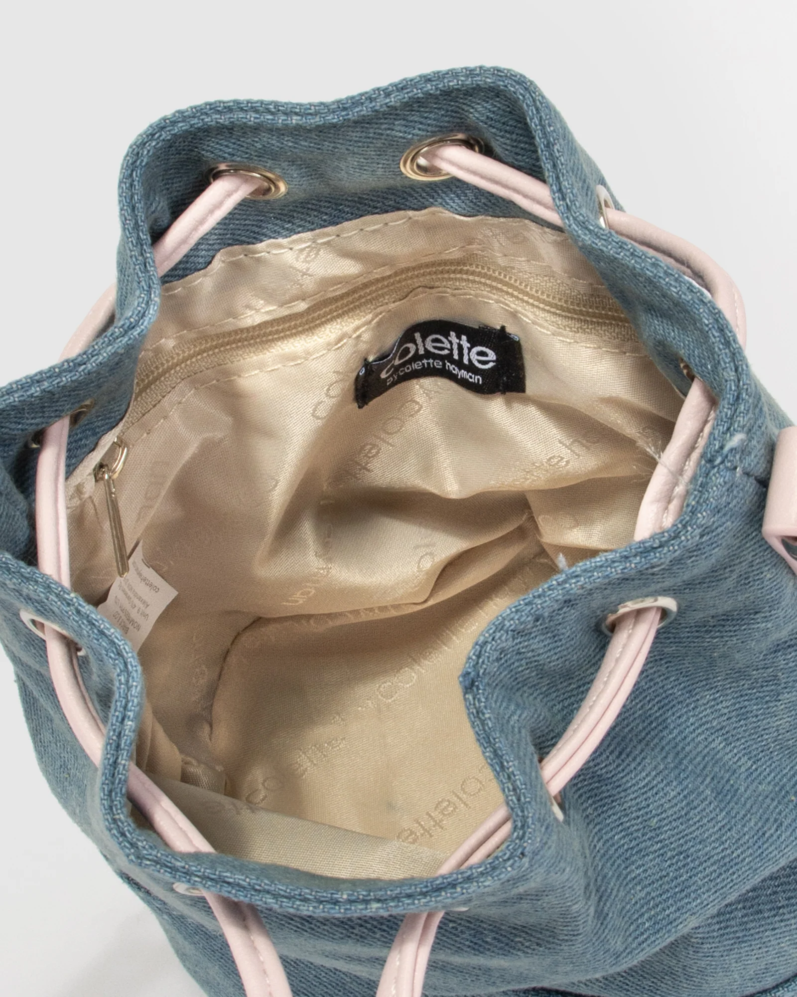 Blue Junior Tali Patch Drawstring - Image 7
